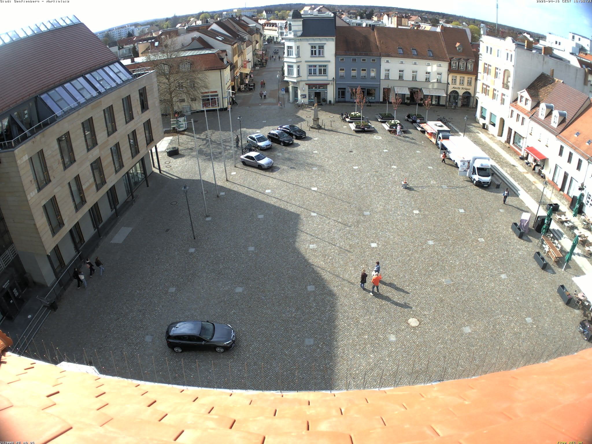 Archiv Foto Webcam Senftenberg Stadtzentrum