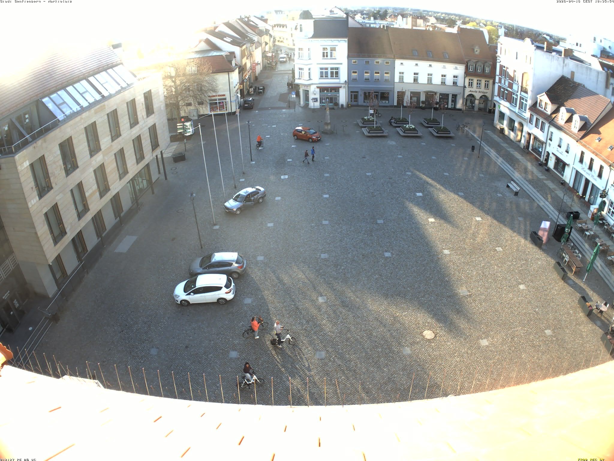 Archived image Webcam City Center Senftenberg