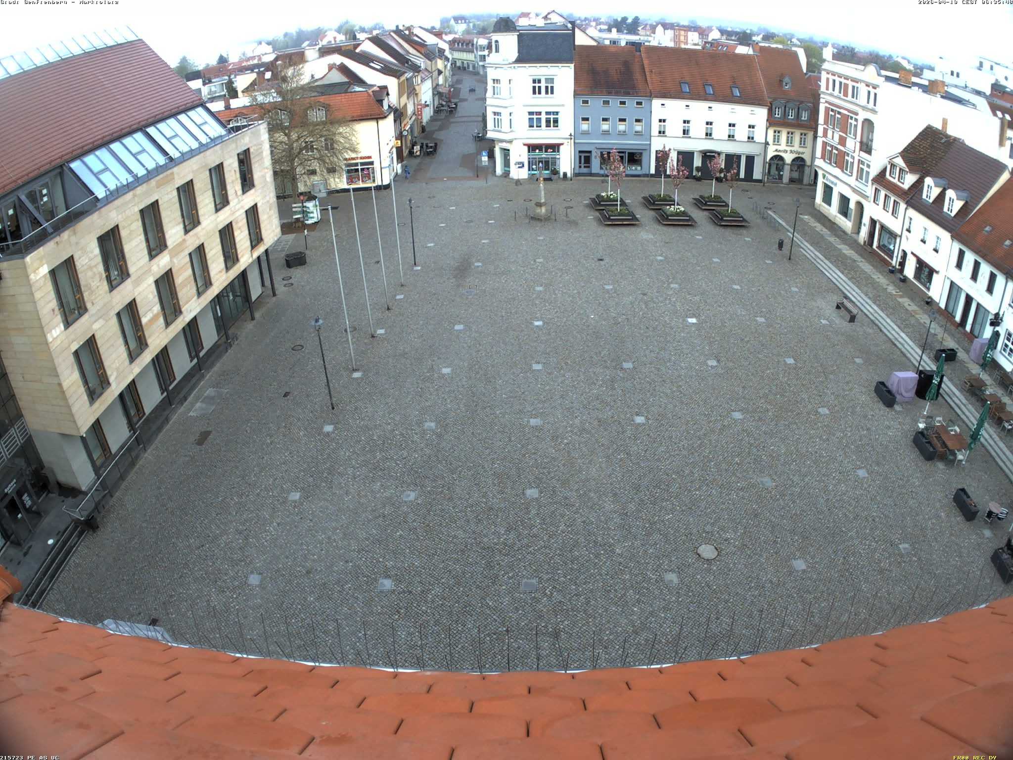 Archiv Foto Webcam Senftenberg Stadtzentrum