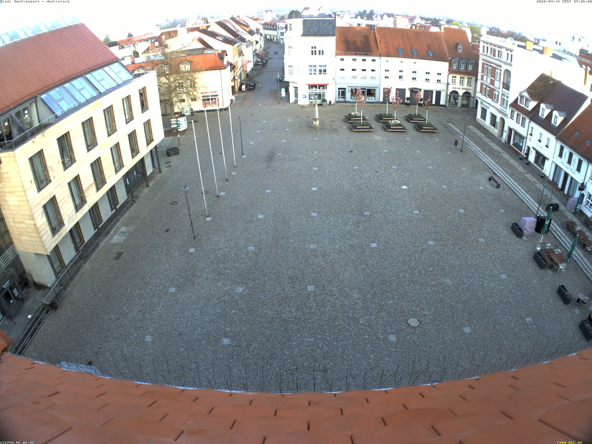 Archiv Foto Webcam Senftenberg Stadtzentrum