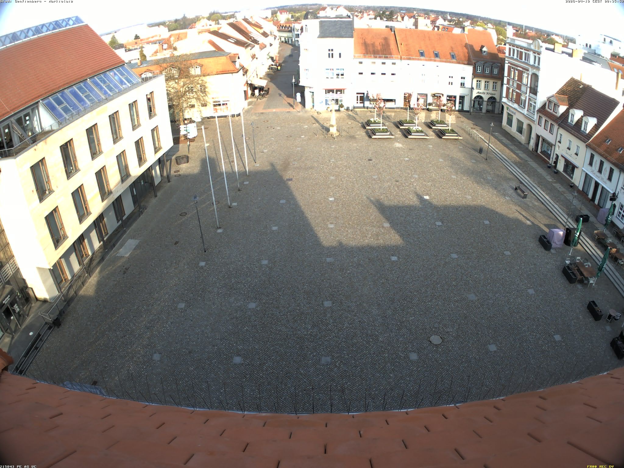 Archiv Foto Webcam Senftenberg Stadtzentrum