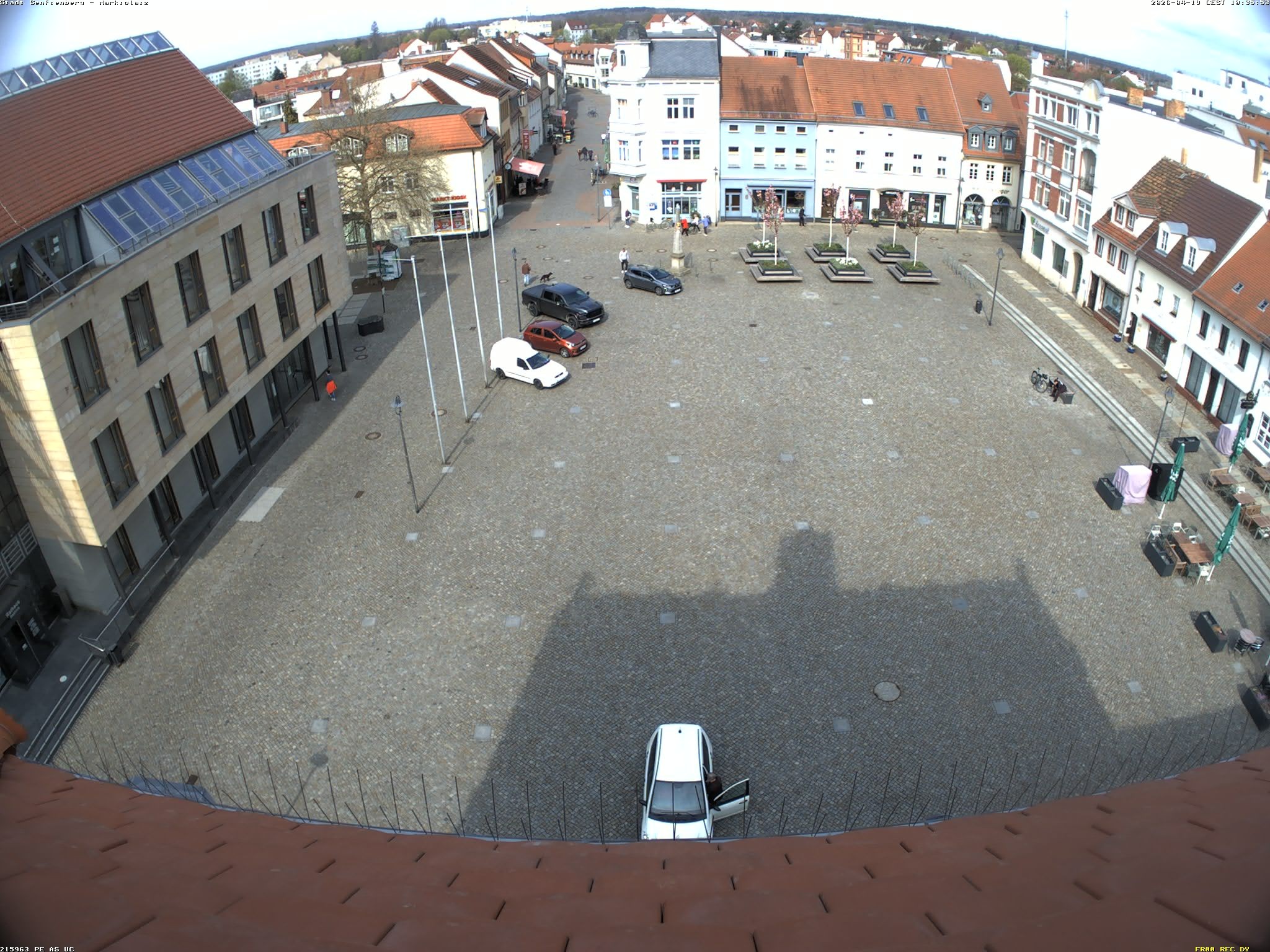 Archiv Foto Webcam Senftenberg Stadtzentrum