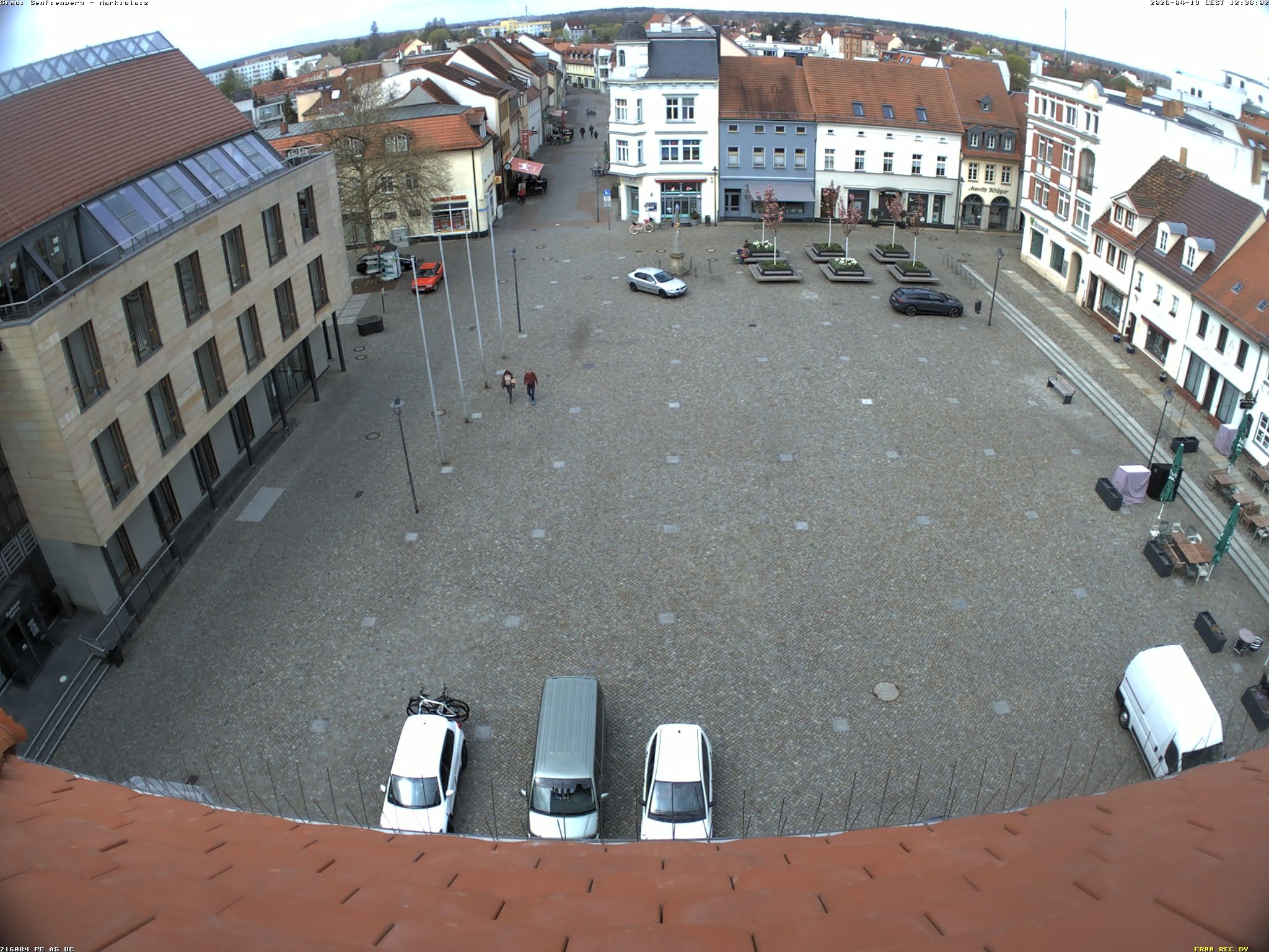 Archiv Foto Webcam Senftenberg Stadtzentrum