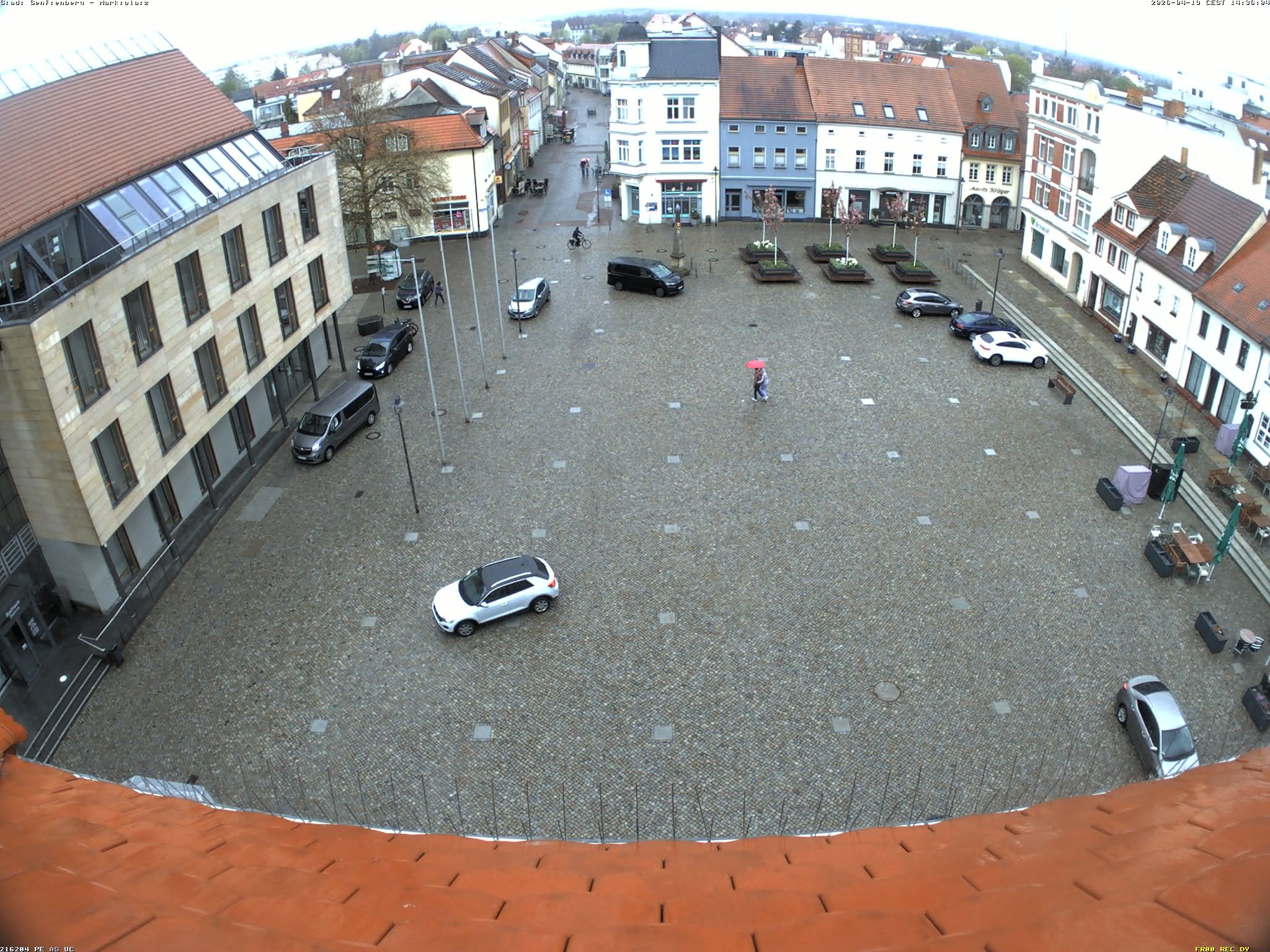Archiv Foto Webcam Senftenberg Stadtzentrum