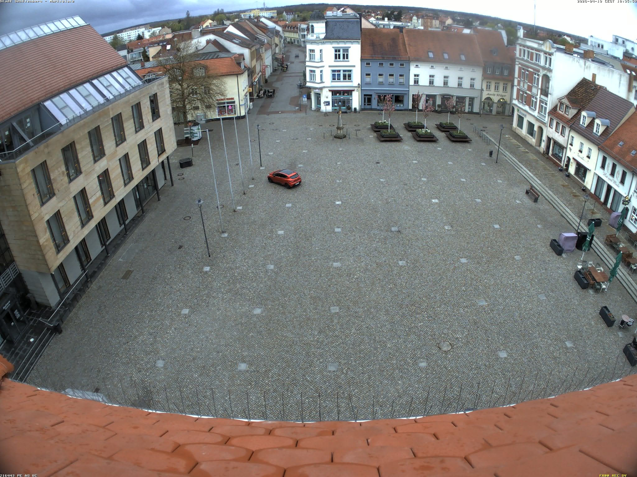 Archiv Foto Webcam Senftenberg Stadtzentrum