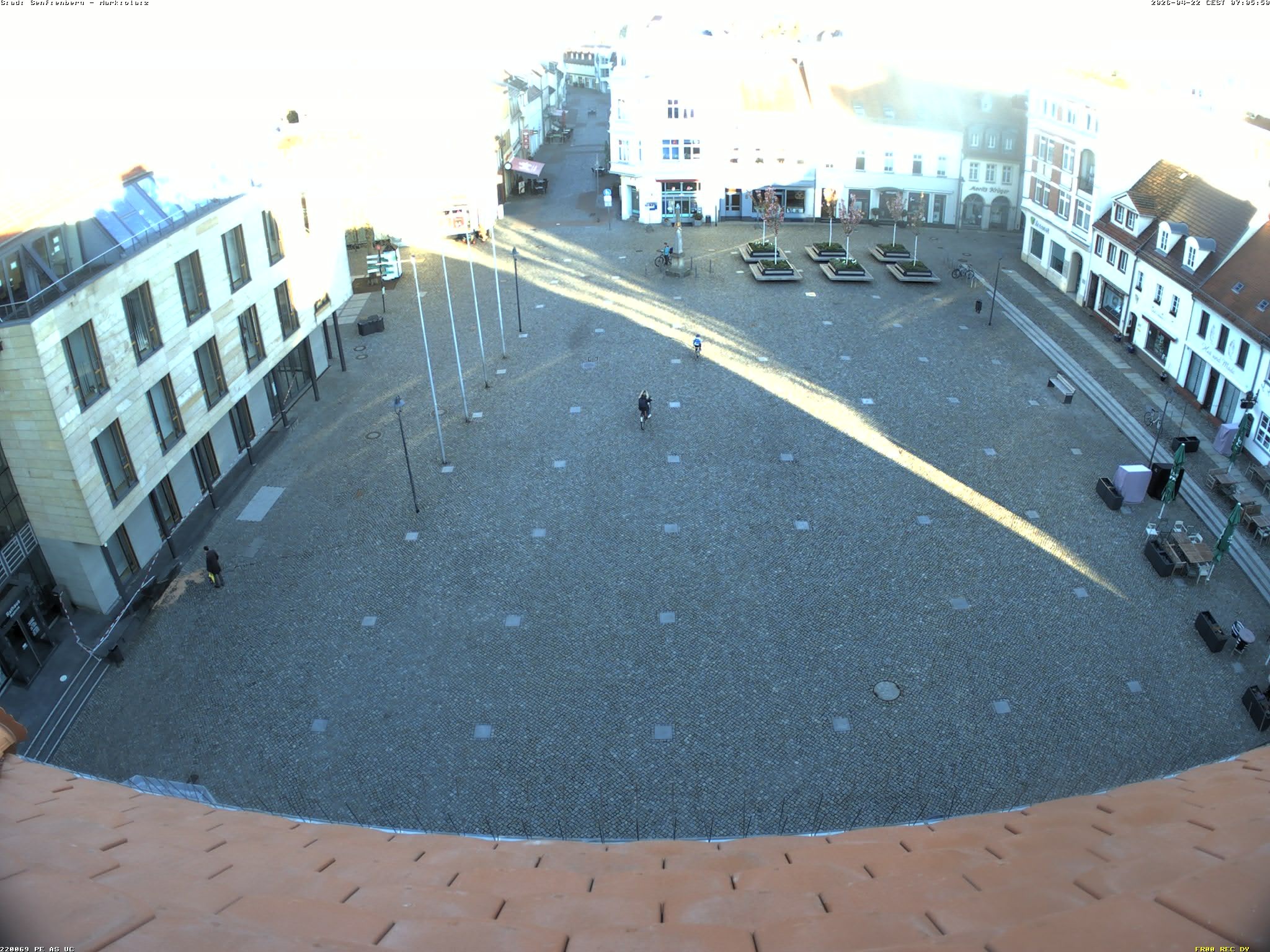 Archiv Foto Webcam Senftenberg Stadtzentrum