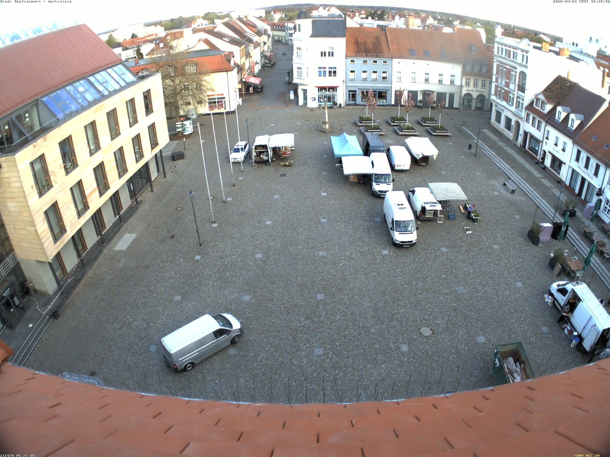 Archiv Foto Webcam Senftenberg Stadtzentrum