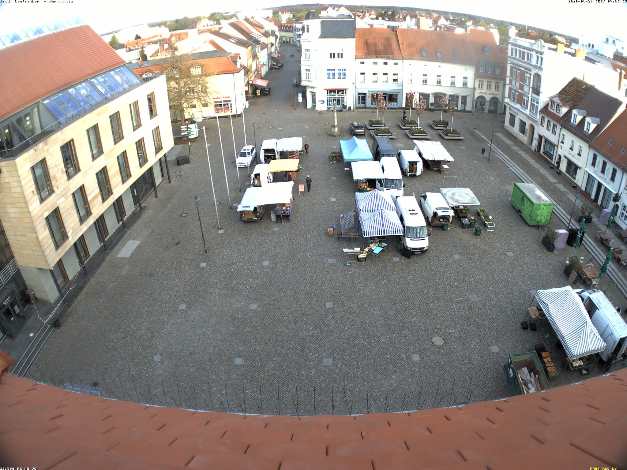 Archiv Foto Webcam Senftenberg Stadtzentrum