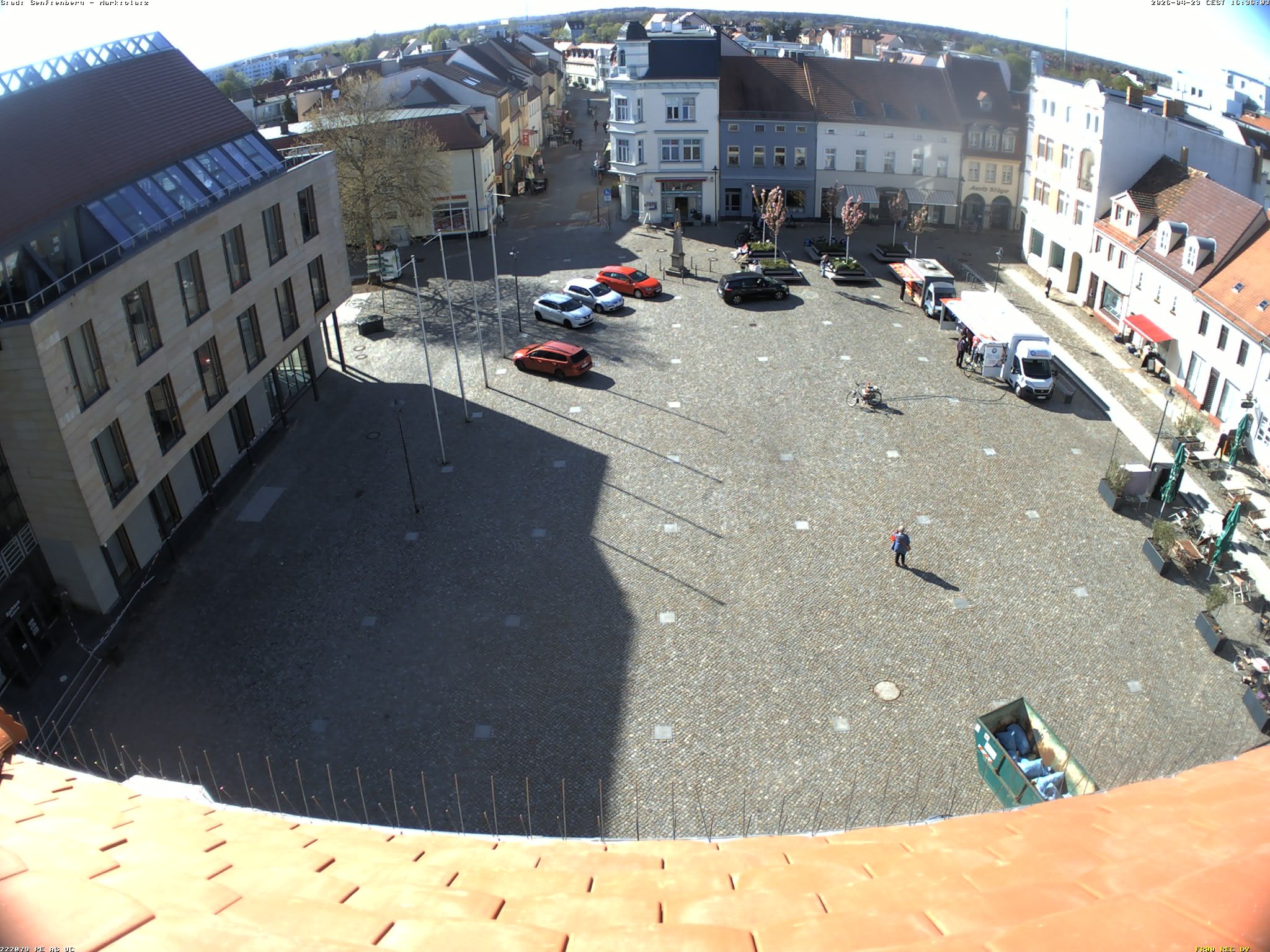 Archiv Foto Webcam Senftenberg Stadtzentrum