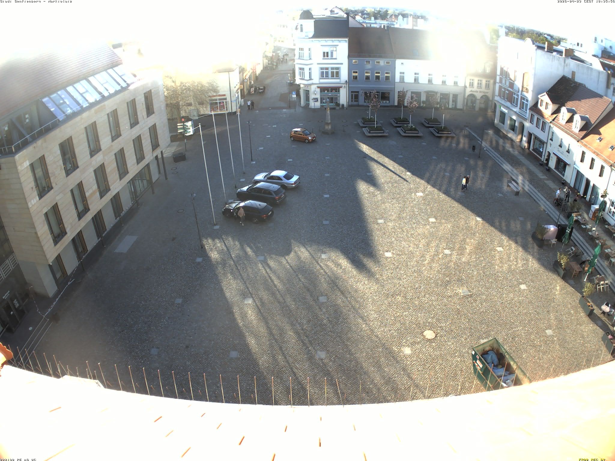 Archiv Foto Webcam Senftenberg Stadtzentrum