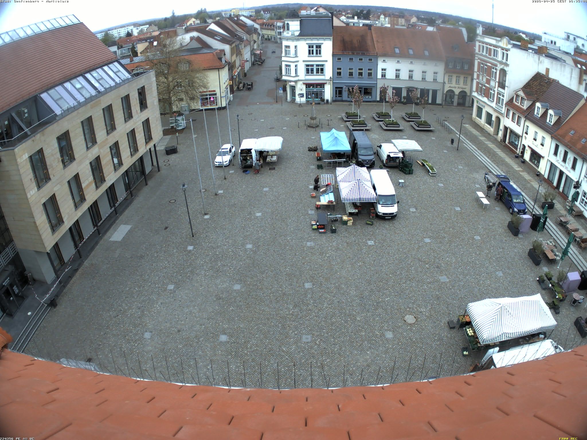 Archived image Webcam City Center Senftenberg
