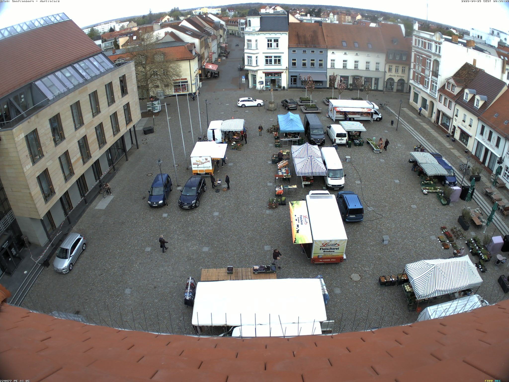 Archived image Webcam City Center Senftenberg