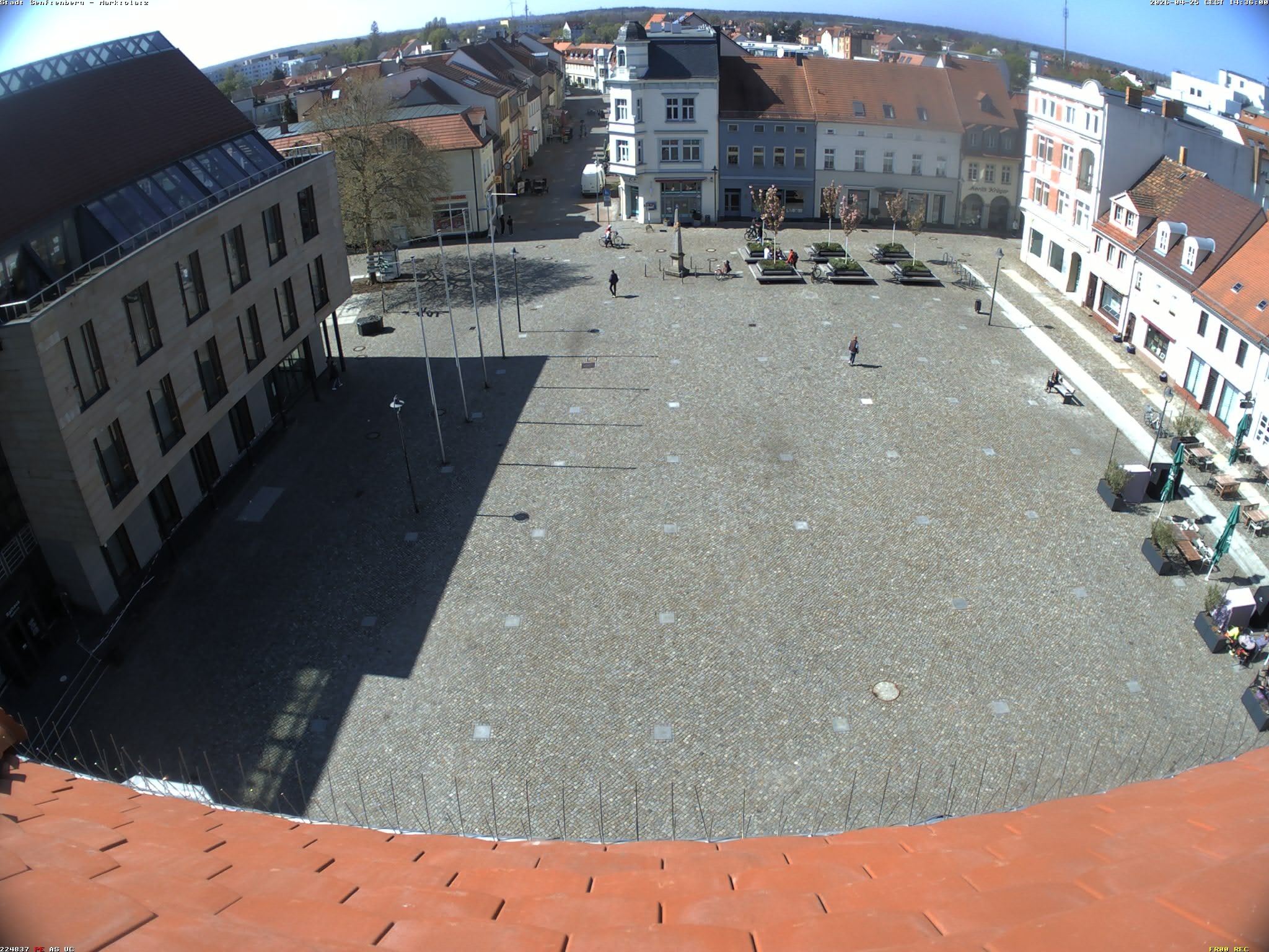 Archiv Foto Webcam Senftenberg Stadtzentrum