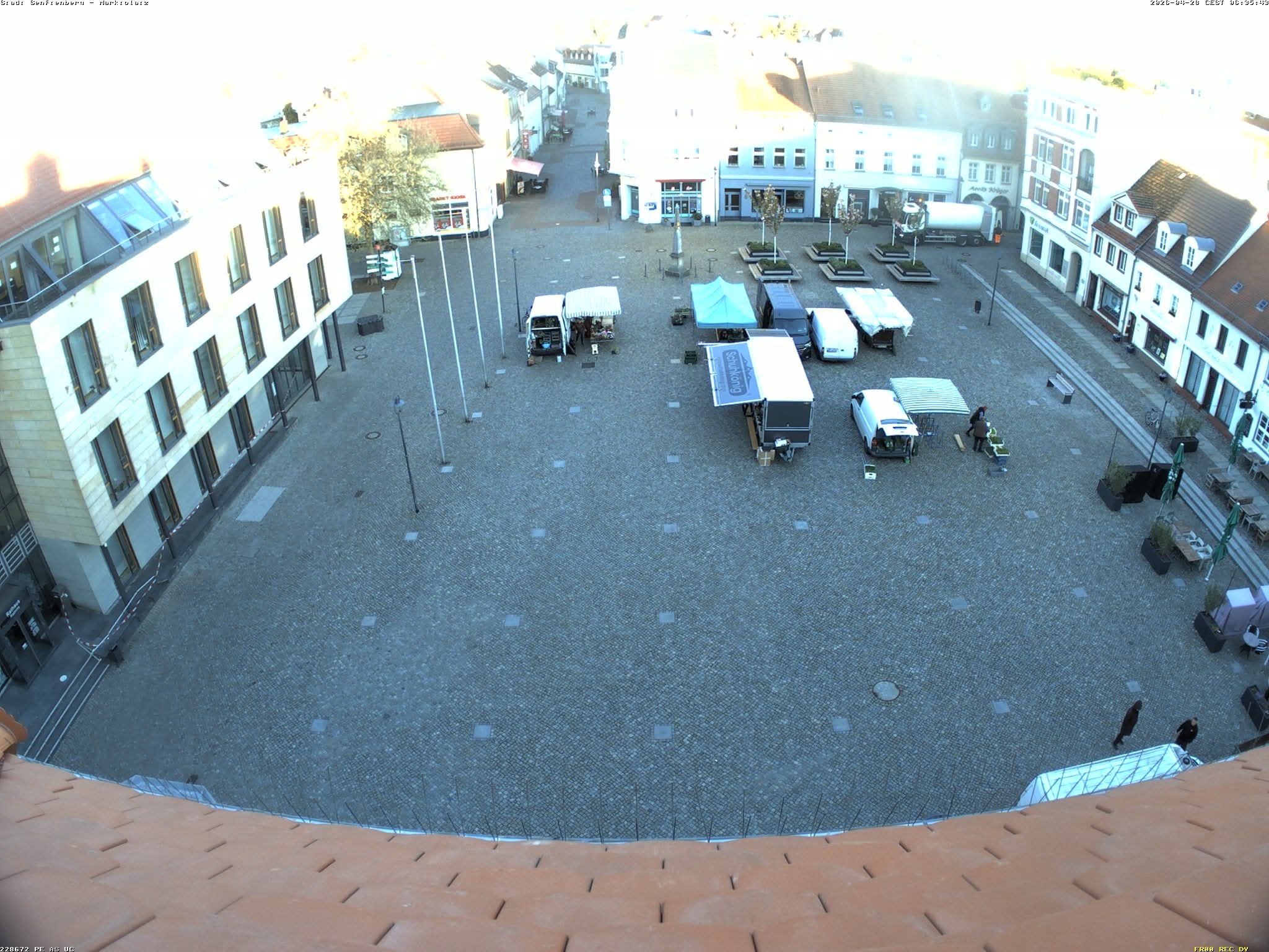 Archiv Foto Webcam Senftenberg Stadtzentrum