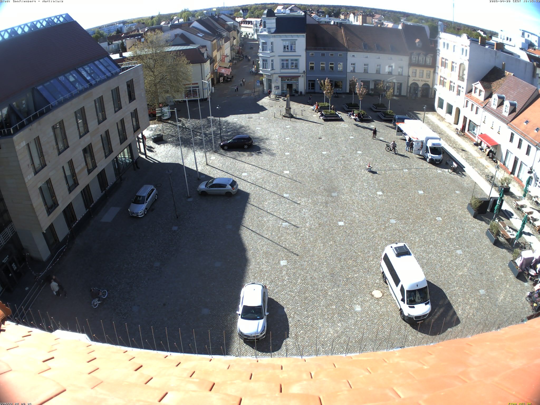 Archiv Foto Webcam Senftenberg Stadtzentrum