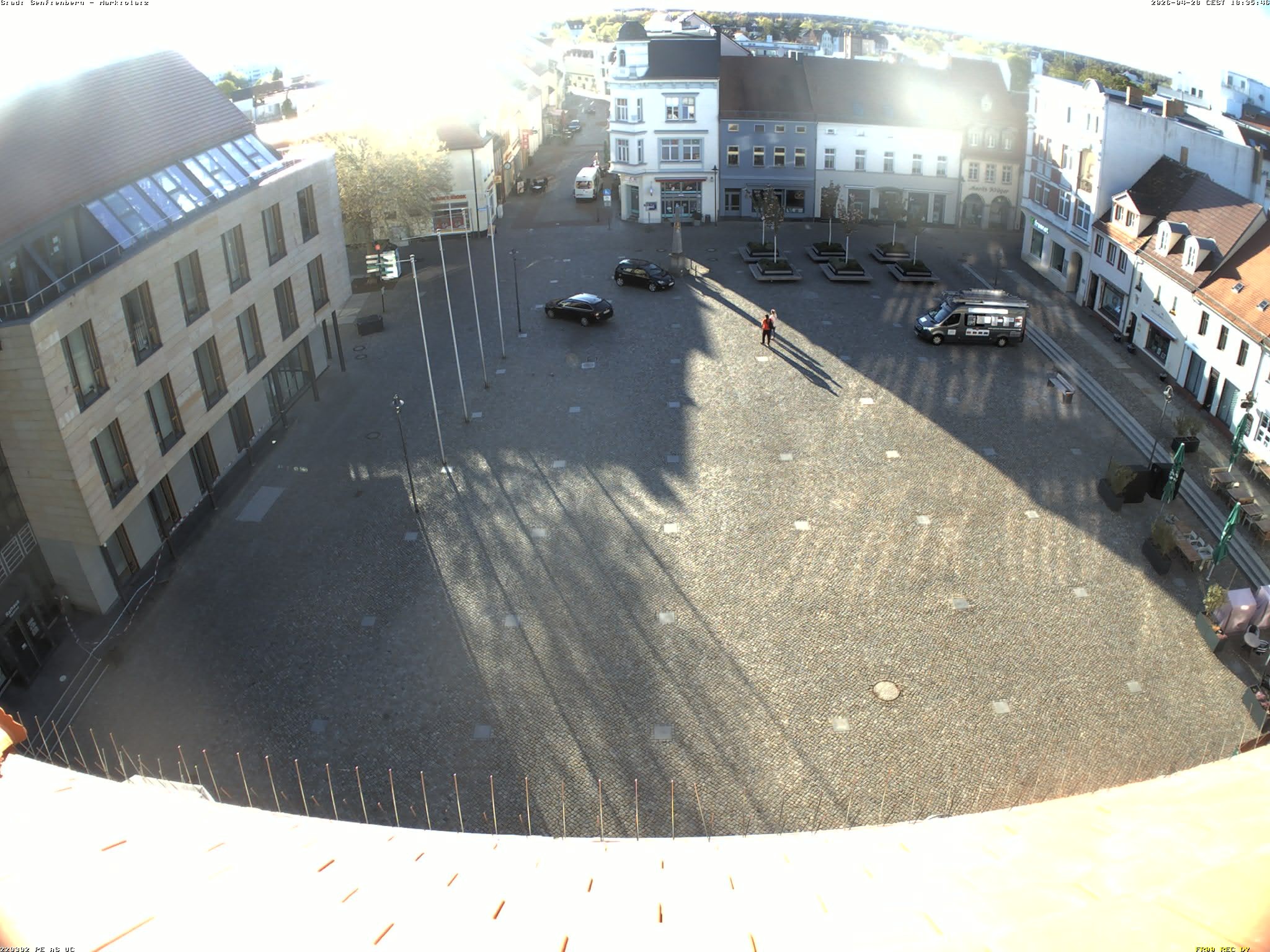 Archiv Foto Webcam Senftenberg Stadtzentrum