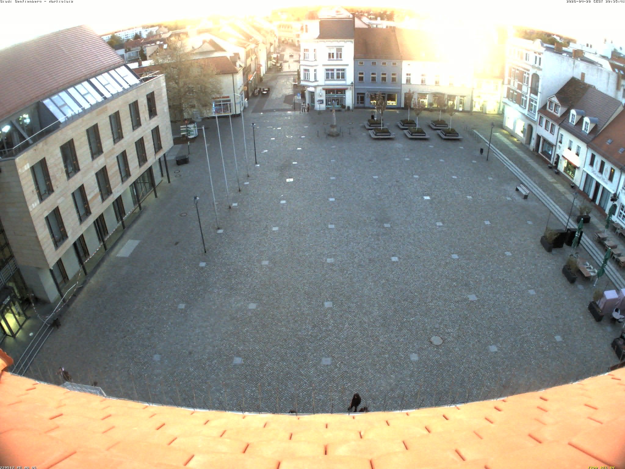 Archiv Foto Webcam Senftenberg Stadtzentrum