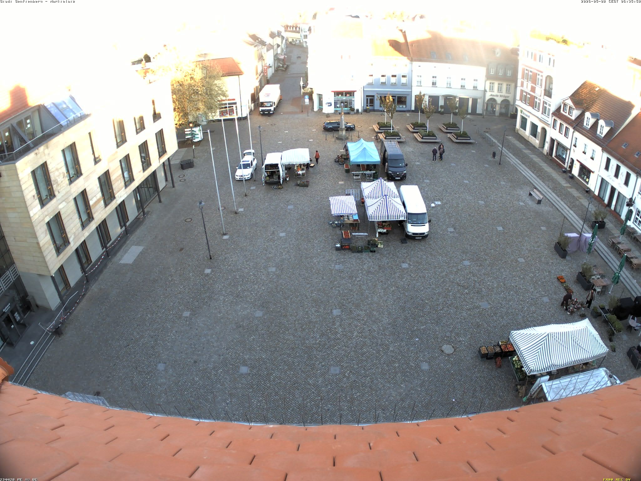 Archiv Foto Webcam Senftenberg Stadtzentrum