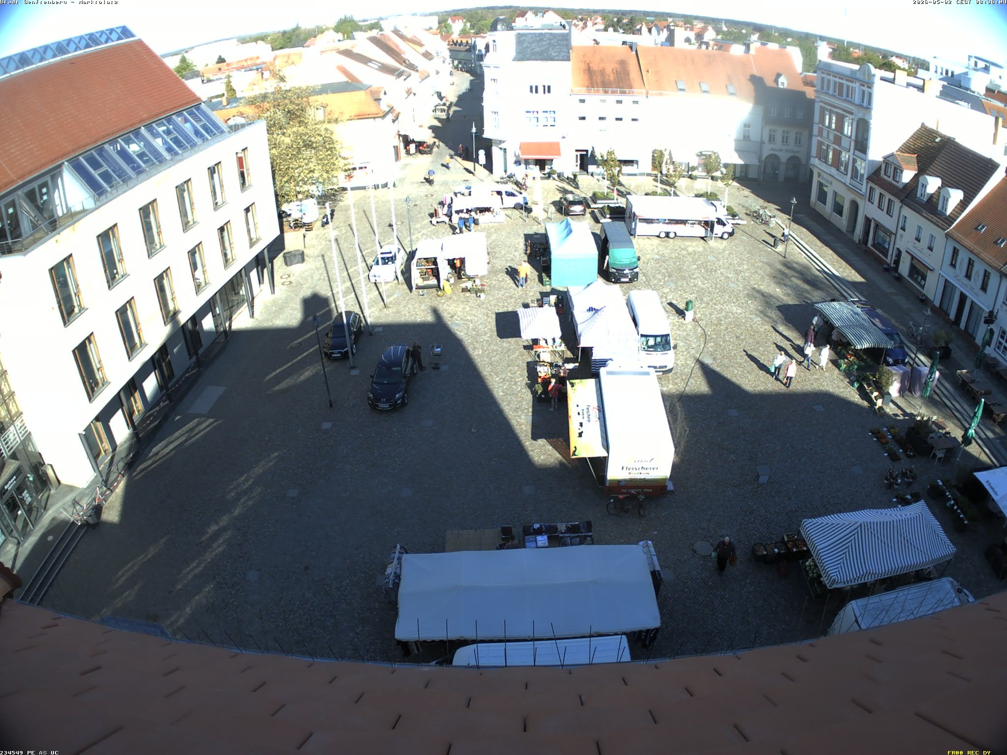 Archiv Foto Webcam Senftenberg Stadtzentrum