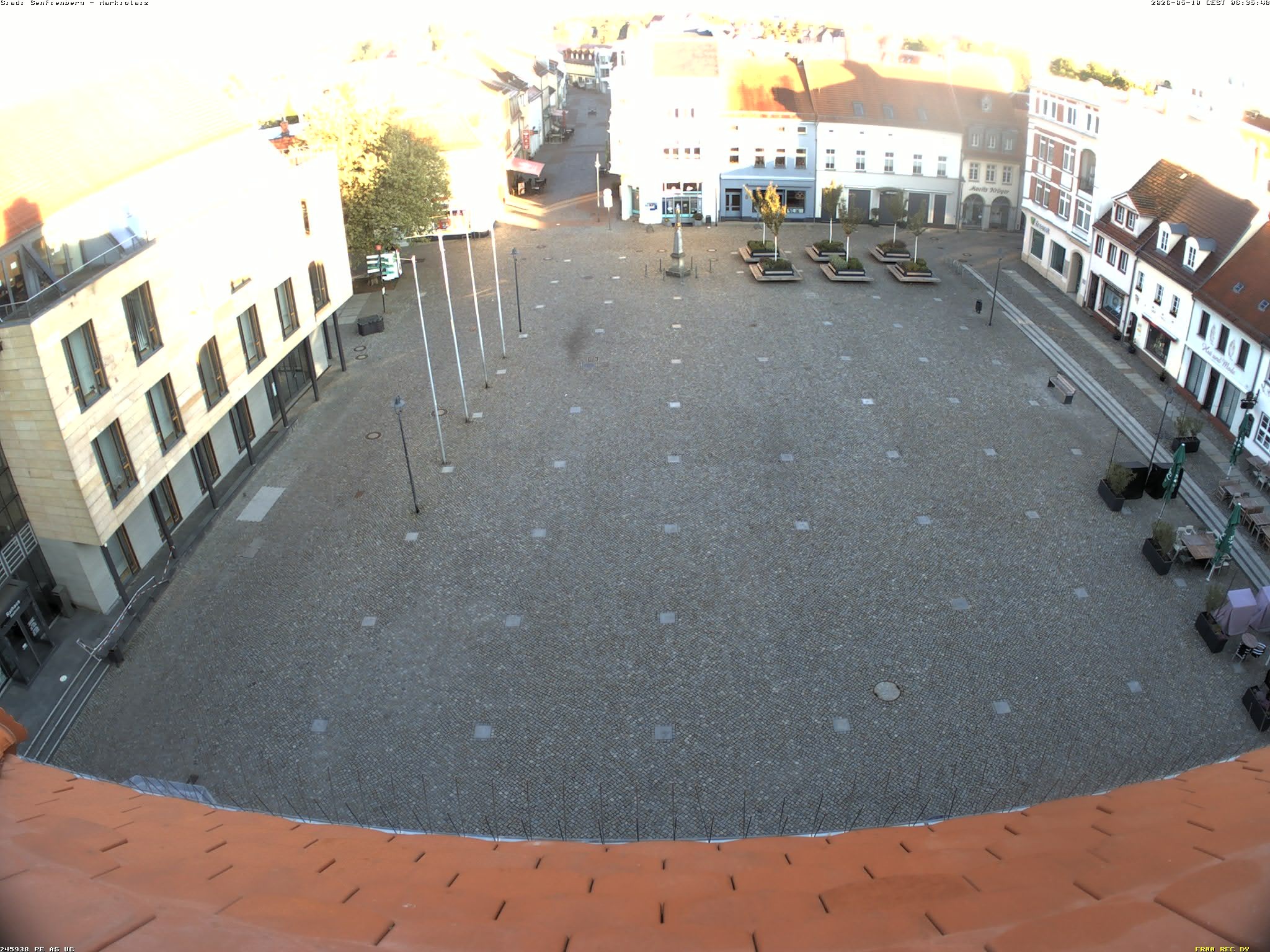 Archiv Foto Webcam Senftenberg Stadtzentrum