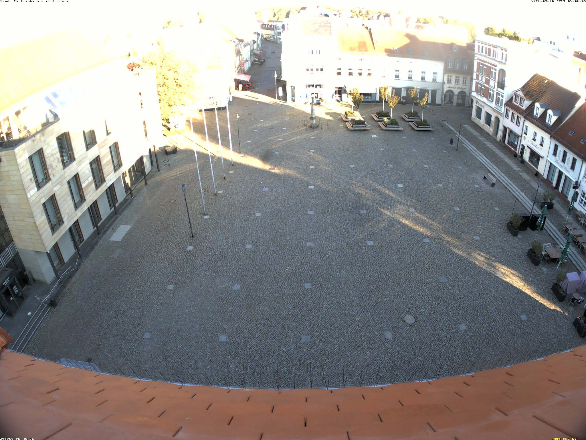 Archiv Foto Webcam Senftenberg Stadtzentrum