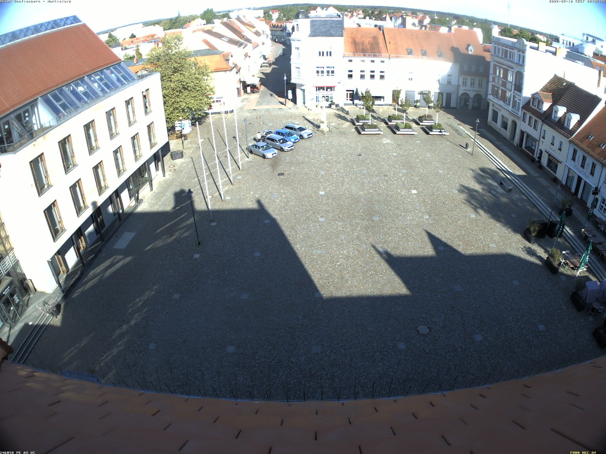 Archiv Foto Webcam Senftenberg Stadtzentrum