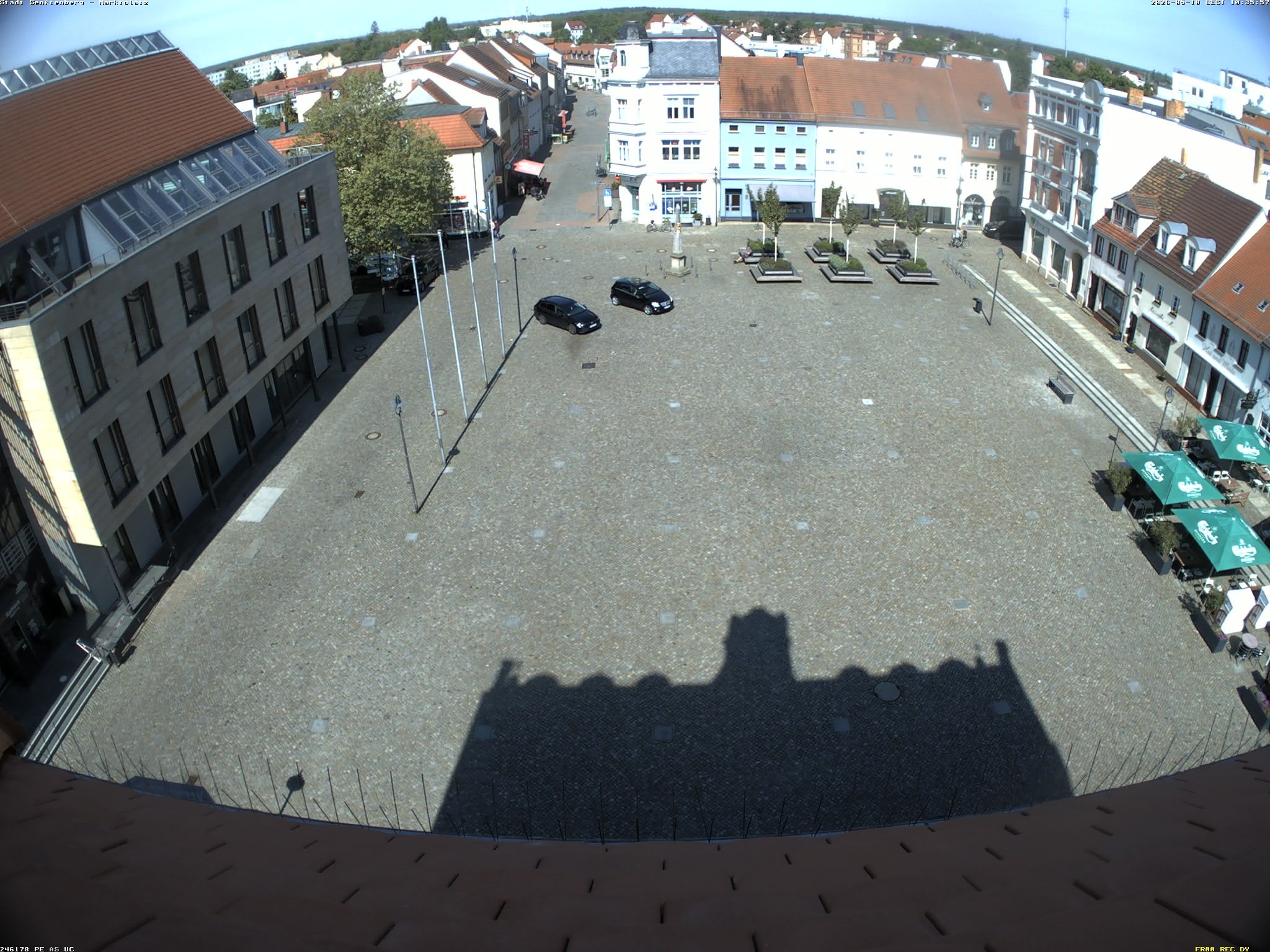 Archiv Foto Webcam Senftenberg Stadtzentrum