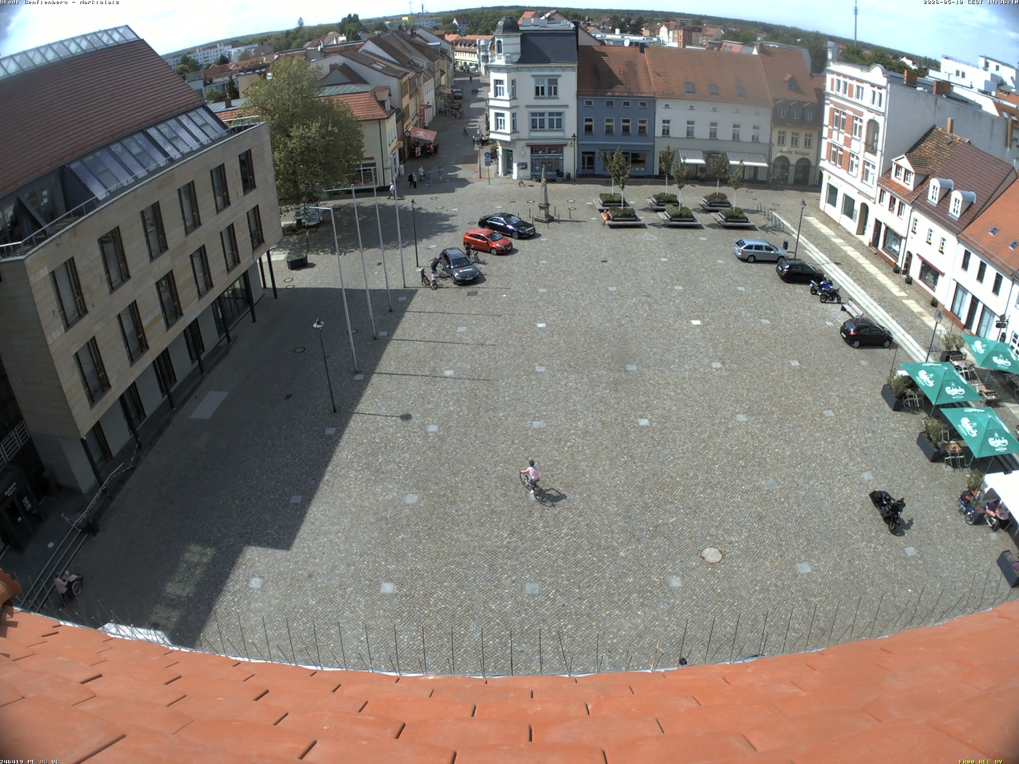 Archiv Foto Webcam Senftenberg Stadtzentrum
