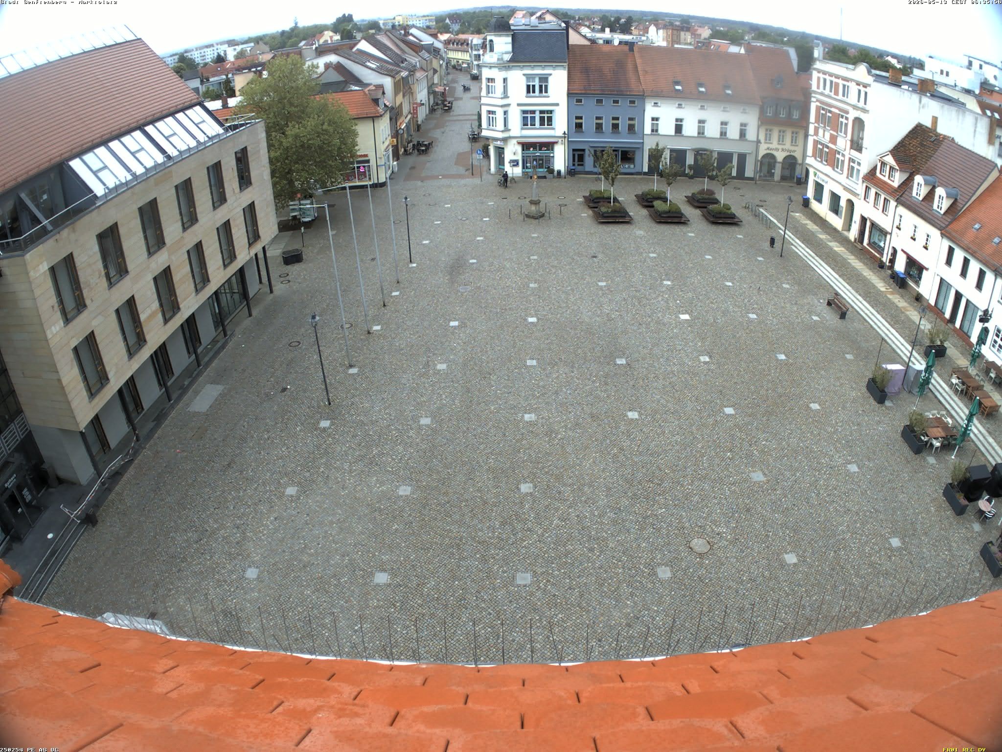 Archiv Foto Webcam Senftenberg Stadtzentrum