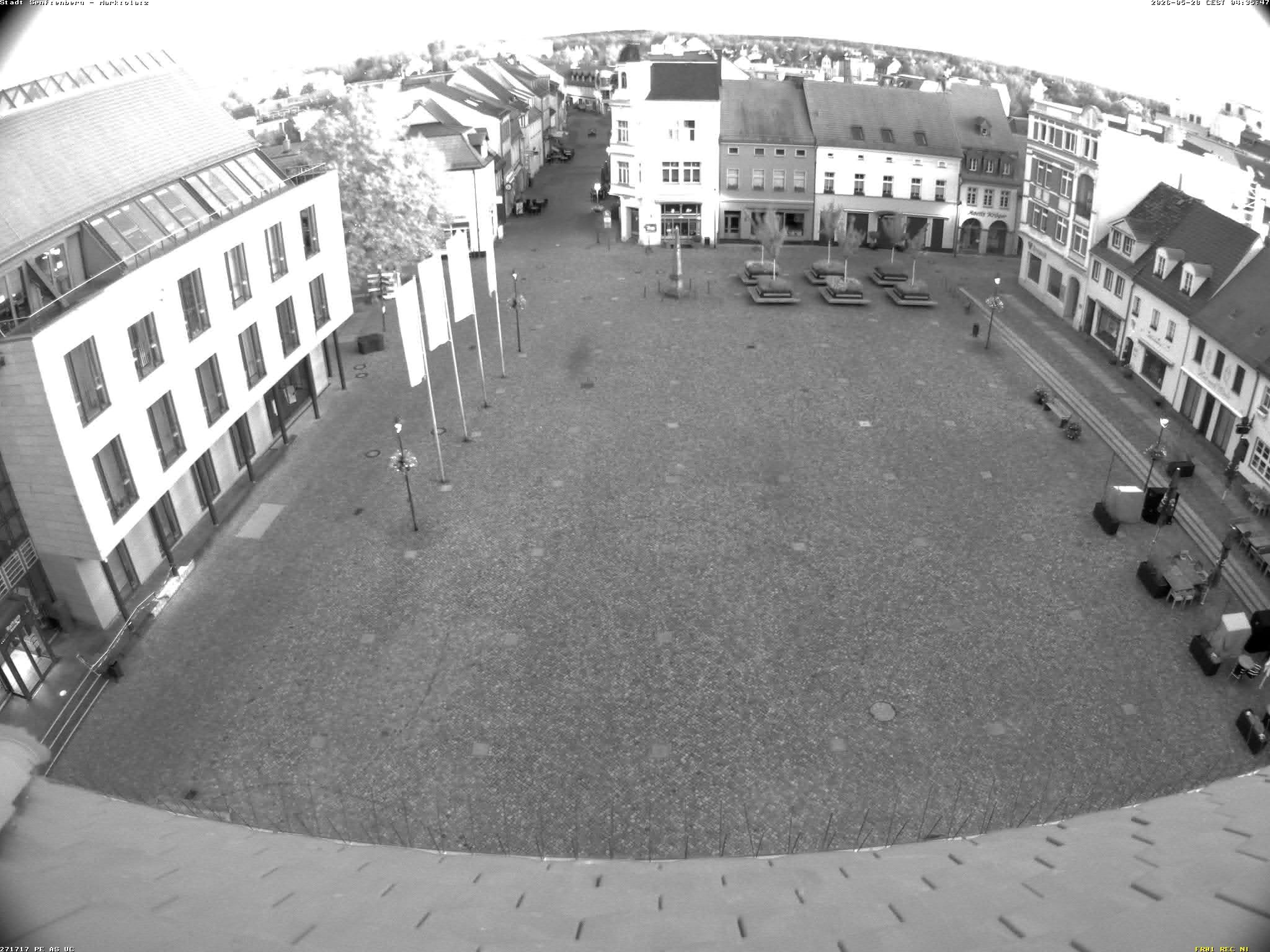Archived image Webcam City Center Senftenberg