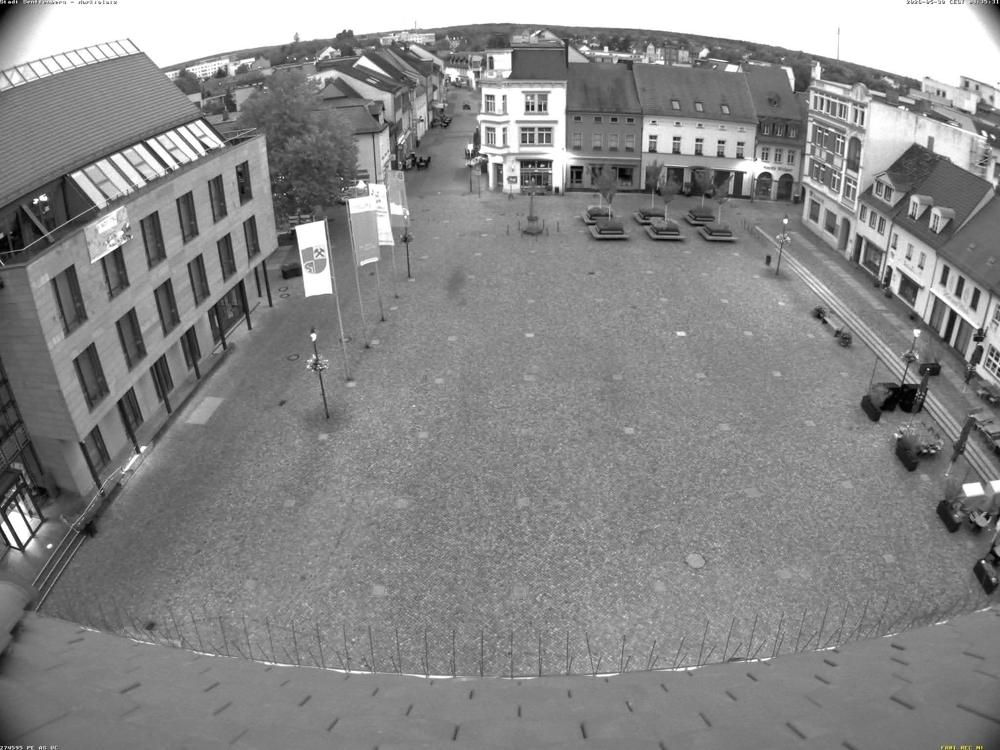 Archiv Foto Webcam Senftenberg Stadtzentrum
