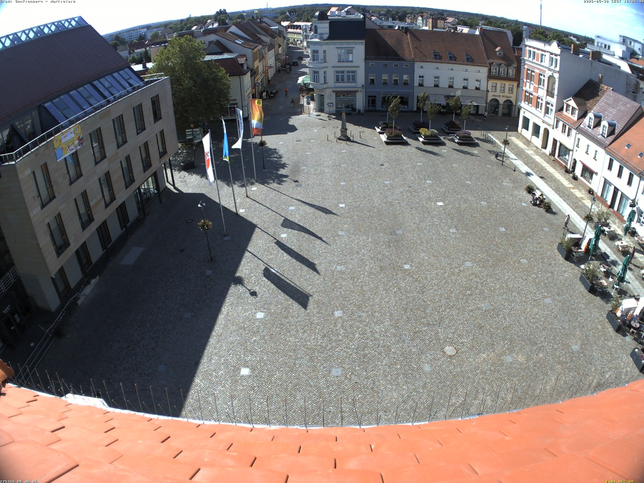 Archiv Foto Webcam Senftenberg Stadtzentrum