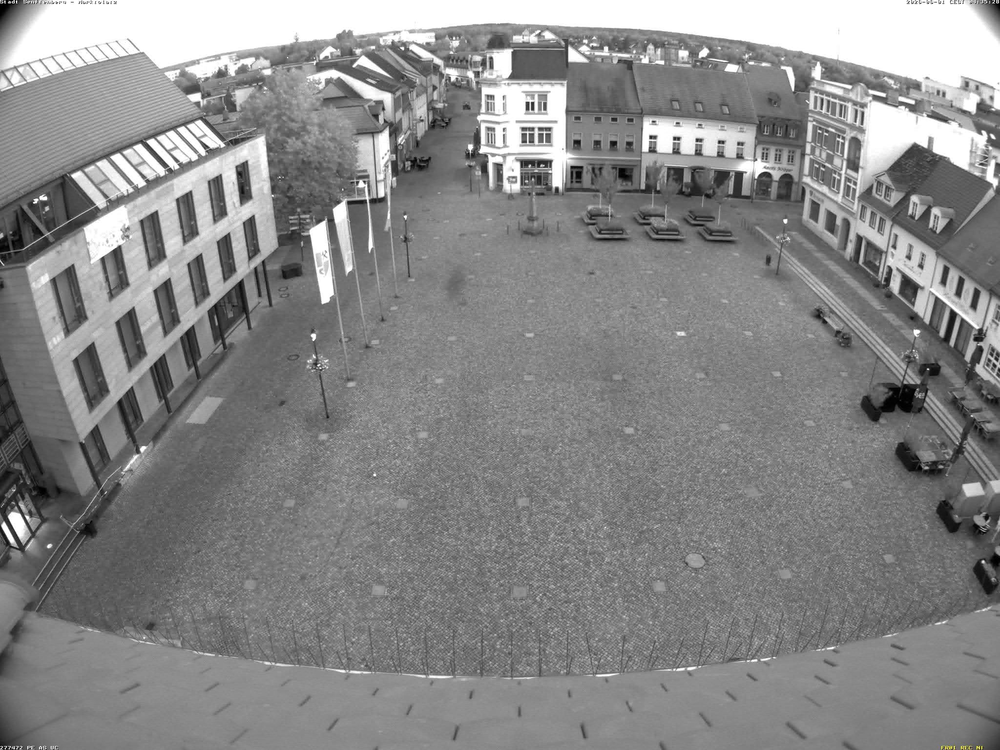 Archiv Foto Webcam Senftenberg Stadtzentrum