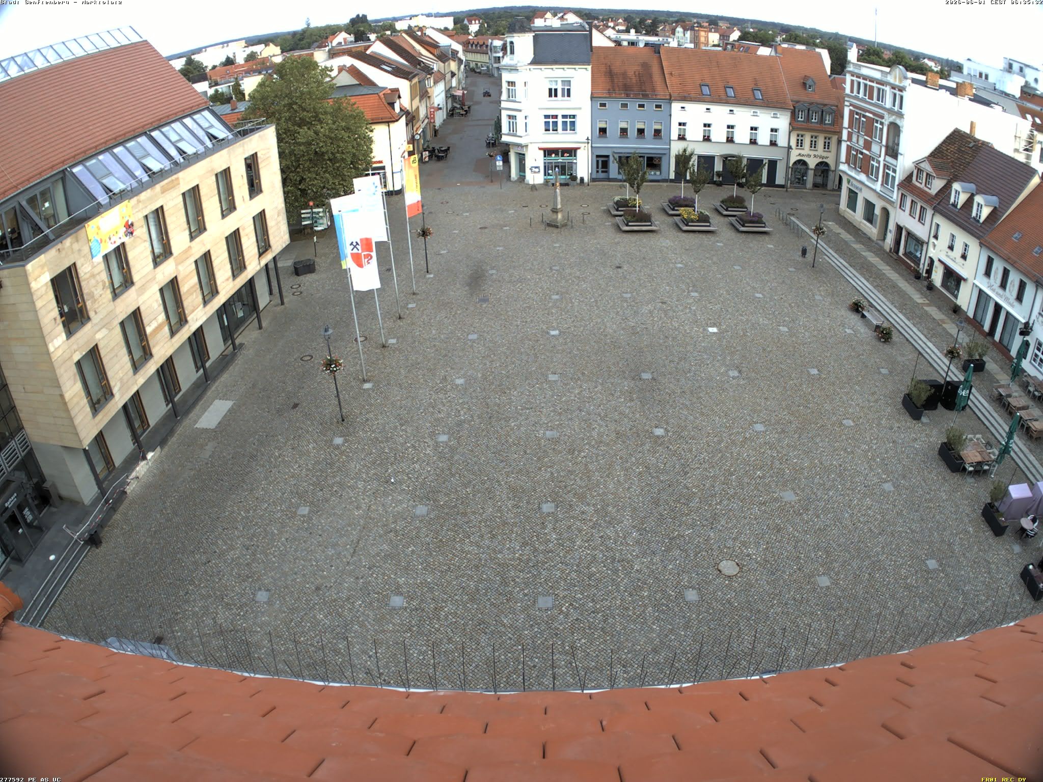 Archiv Foto Webcam Senftenberg Stadtzentrum