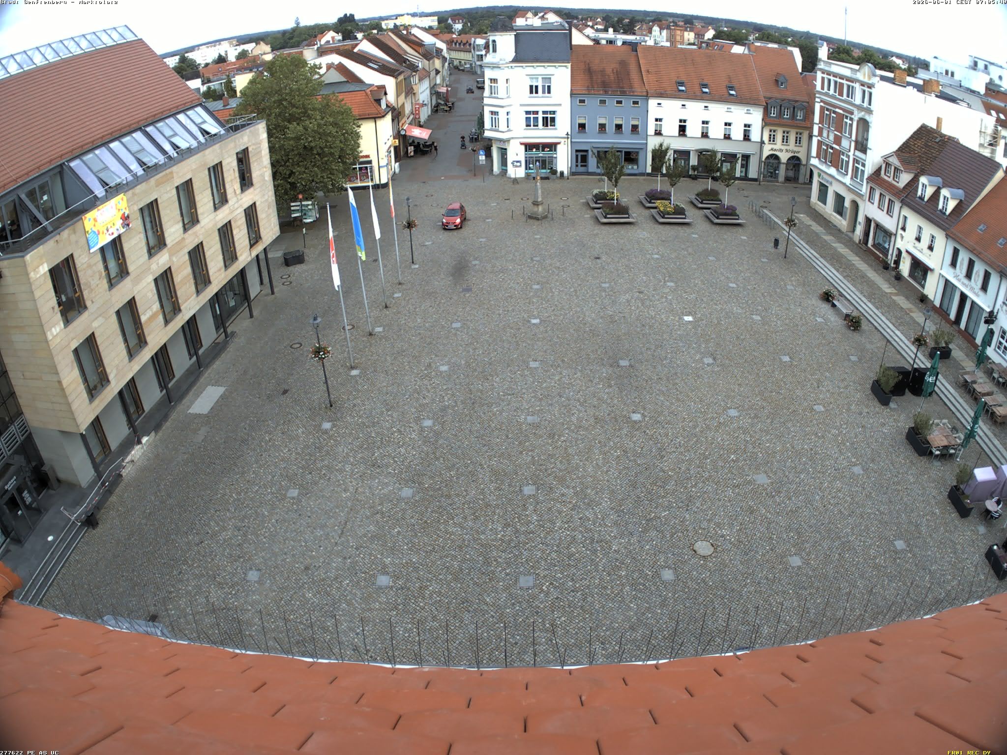 Archiv Foto Webcam Senftenberg Stadtzentrum