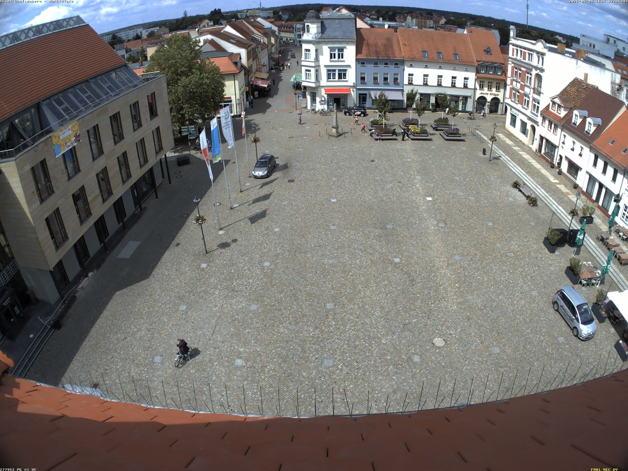 Archiv Foto Webcam Senftenberg Stadtzentrum