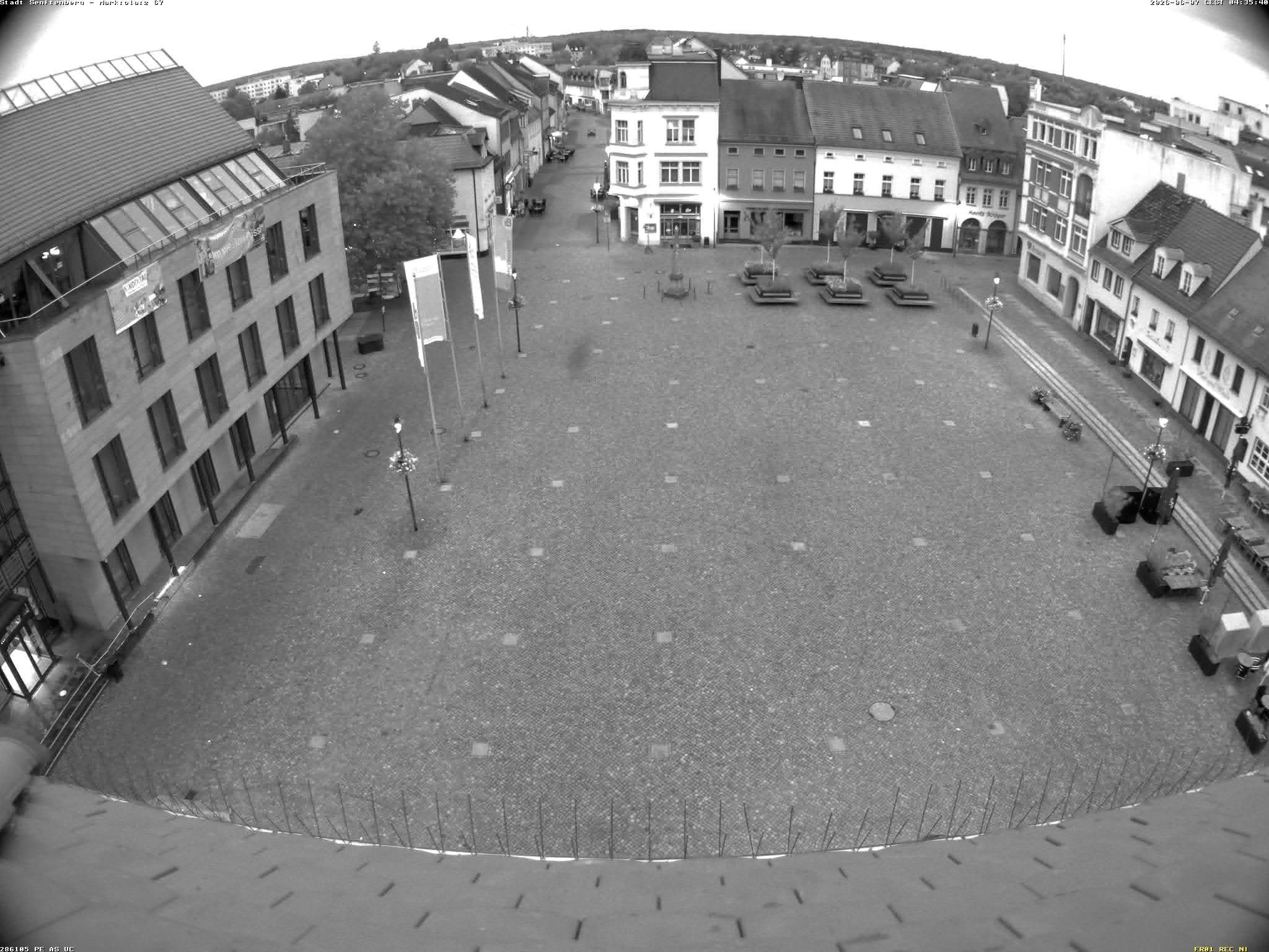 Archived image Webcam City Center Senftenberg