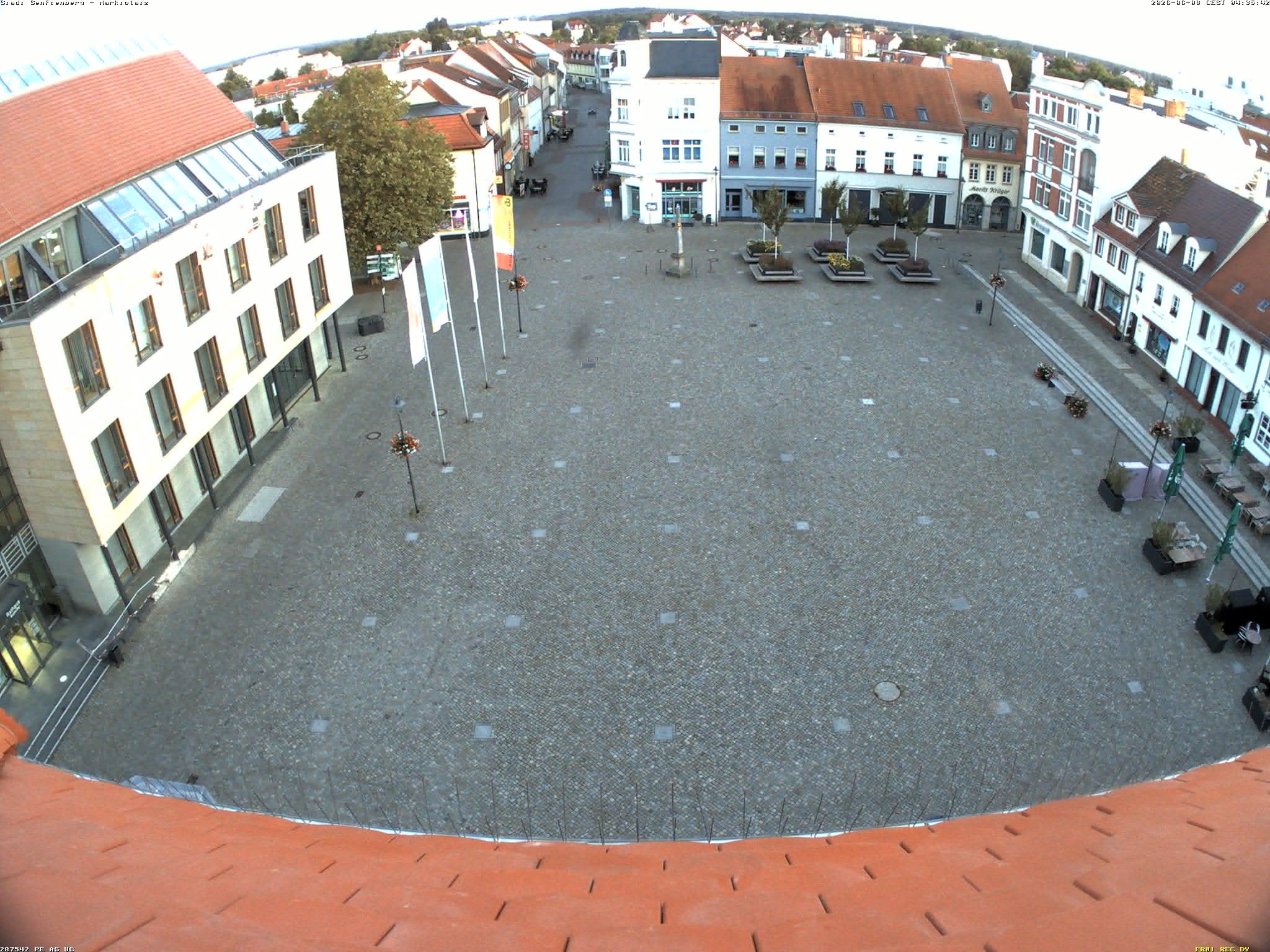 Archiv Foto Webcam Senftenberg Stadtzentrum