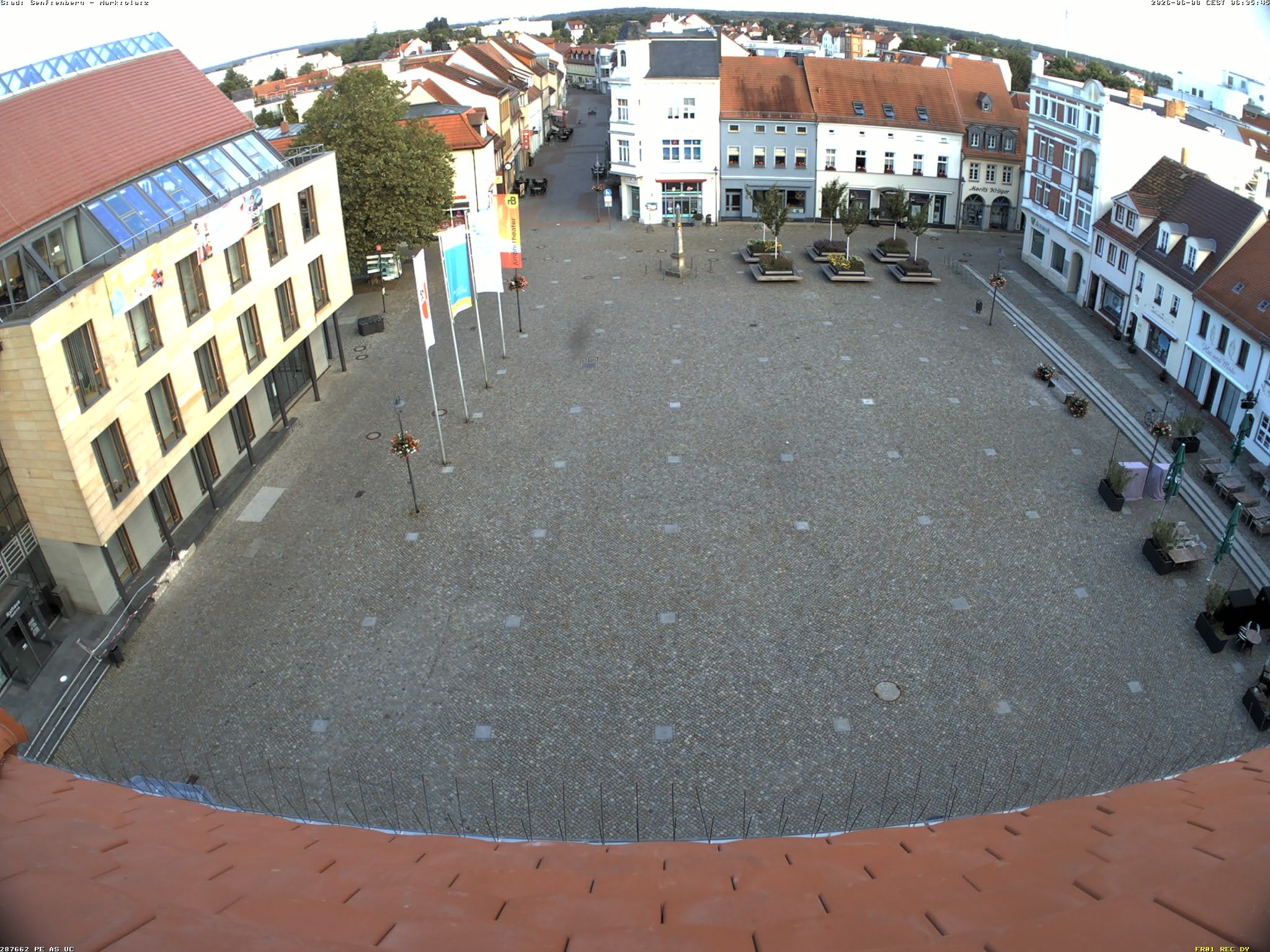 Archiv Foto Webcam Senftenberg Stadtzentrum