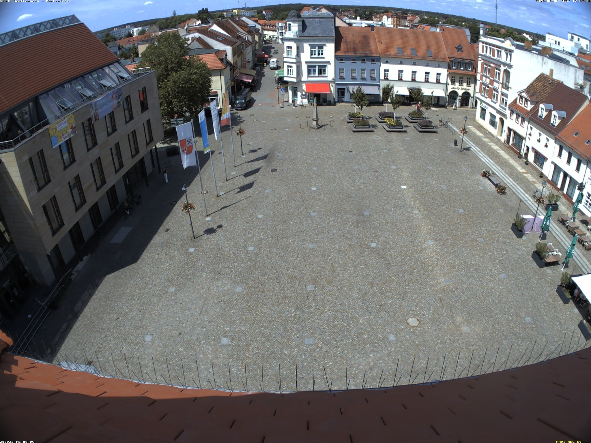 Archiv Foto Webcam Senftenberg Stadtzentrum