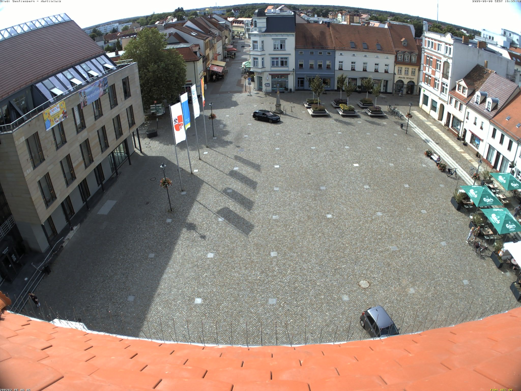 Archiv Foto Webcam Senftenberg Stadtzentrum