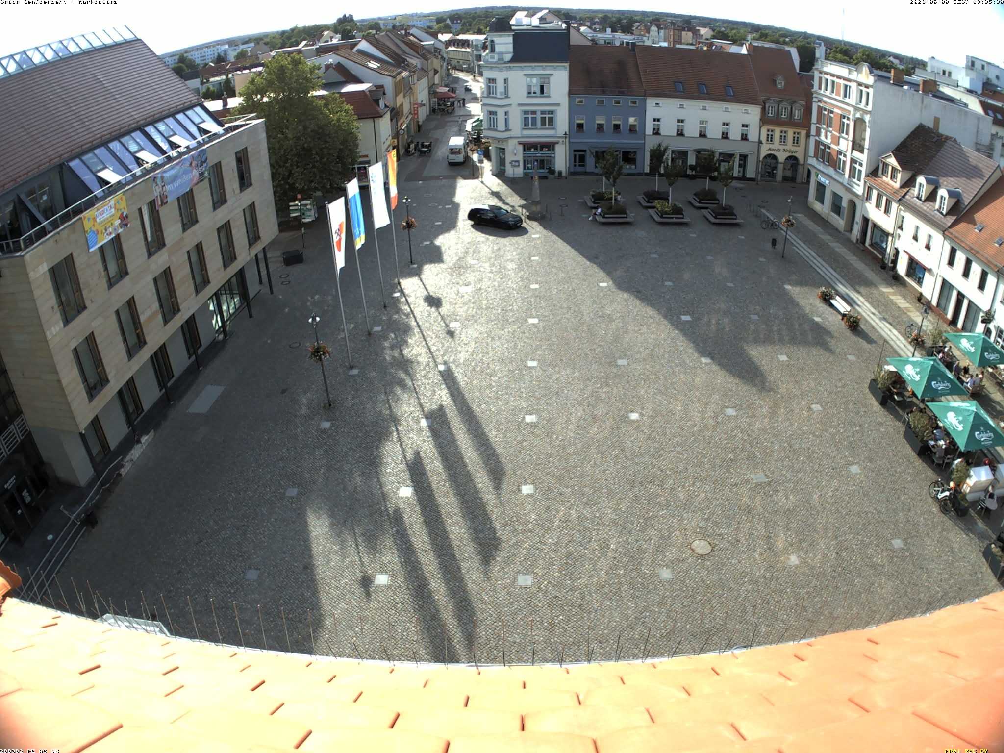 Archiv Foto Webcam Senftenberg Stadtzentrum