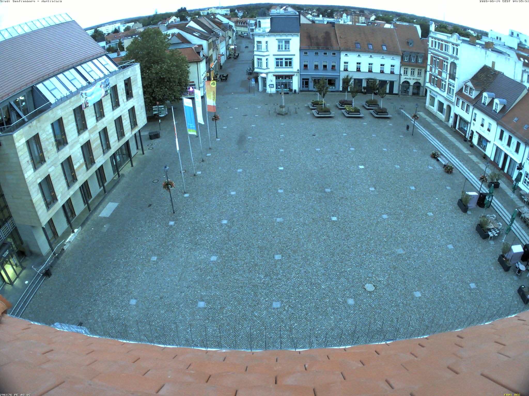 Archiv Foto Webcam Senftenberg Stadtzentrum