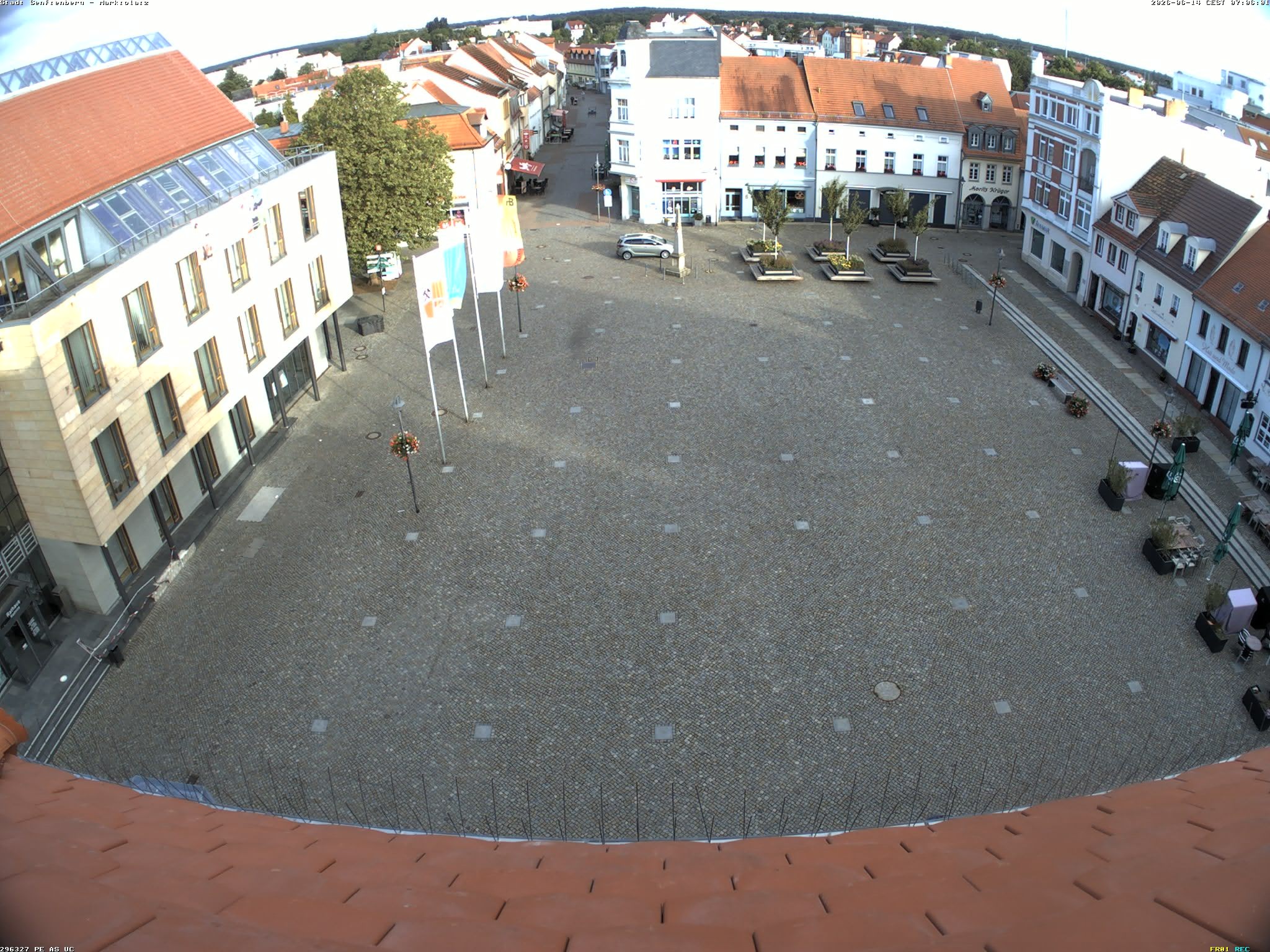 Archiv Foto Webcam Senftenberg Stadtzentrum