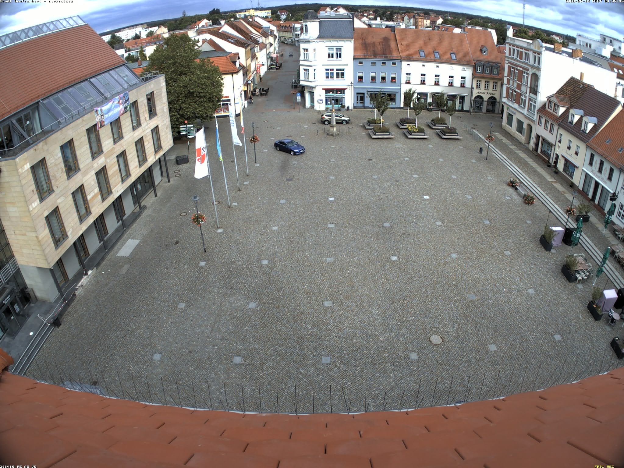 Archiv Foto Webcam Senftenberg Stadtzentrum