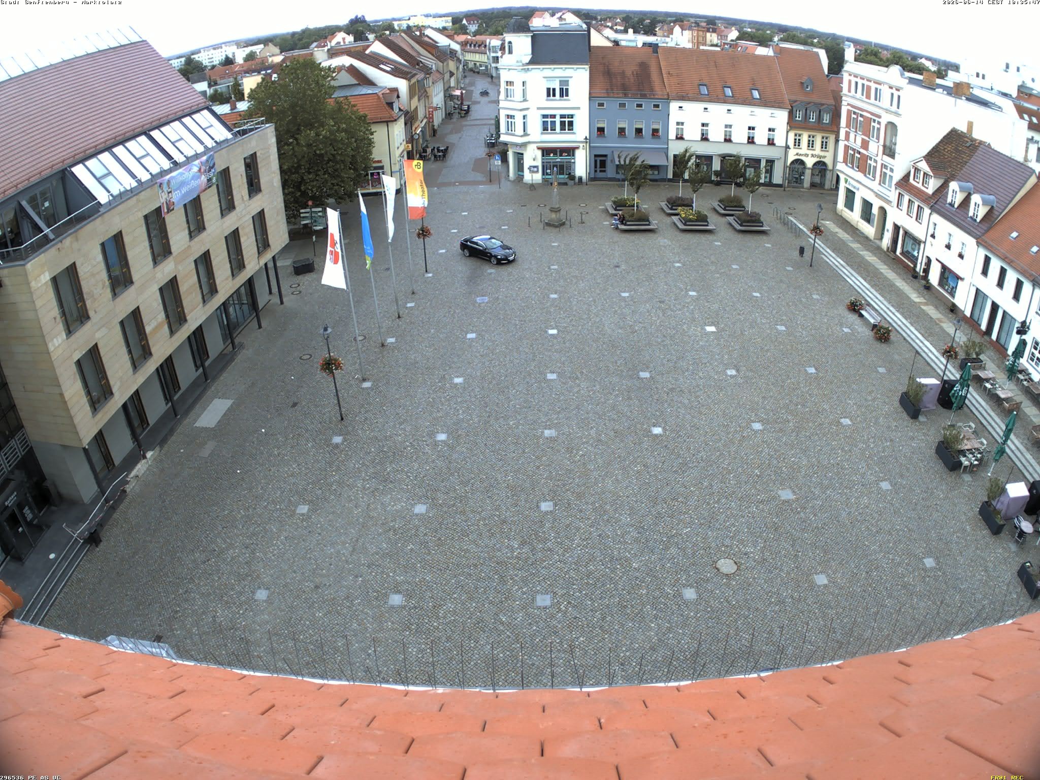 Archiv Foto Webcam Senftenberg Stadtzentrum