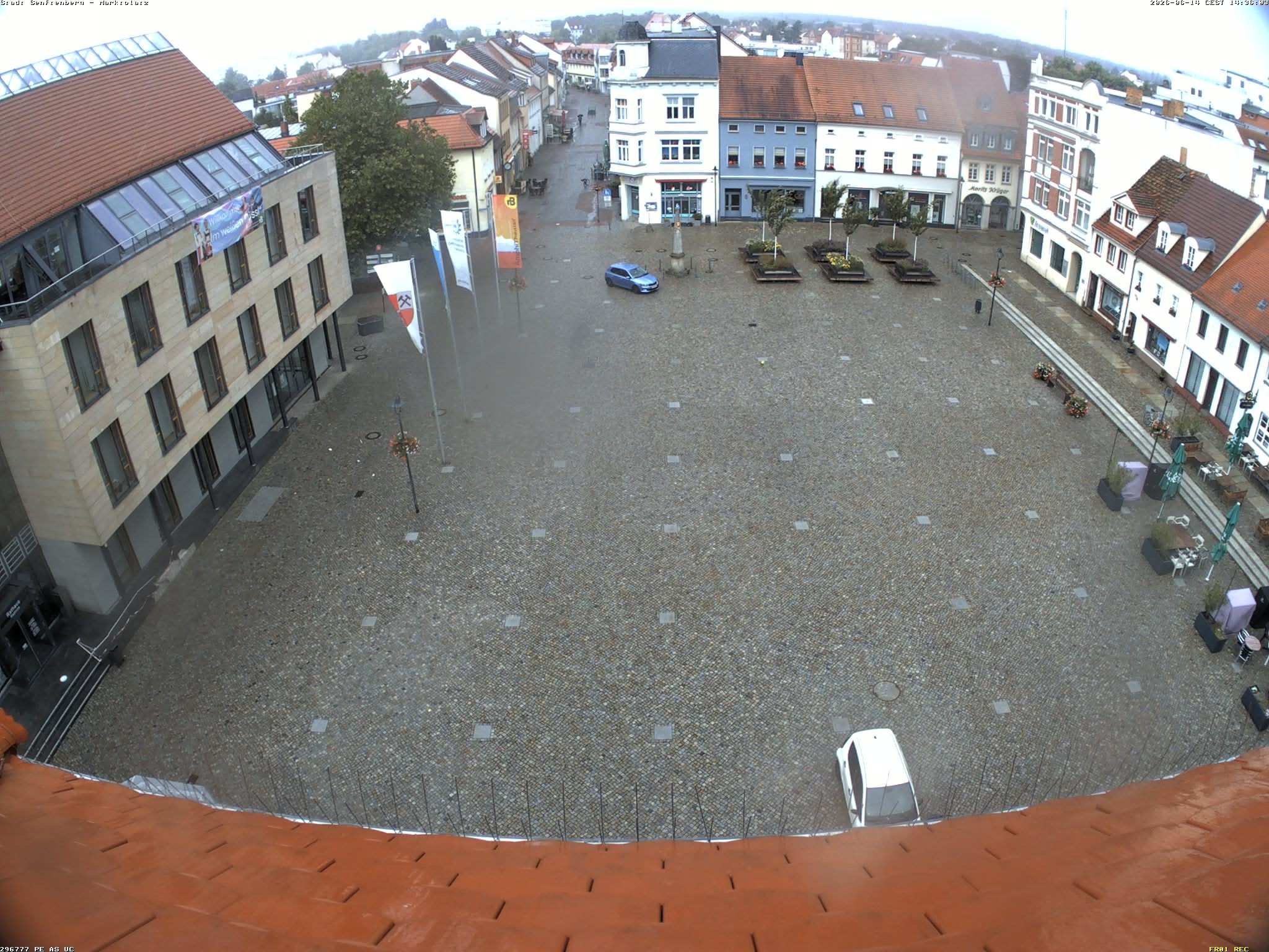 Archiv Foto Webcam Senftenberg Stadtzentrum