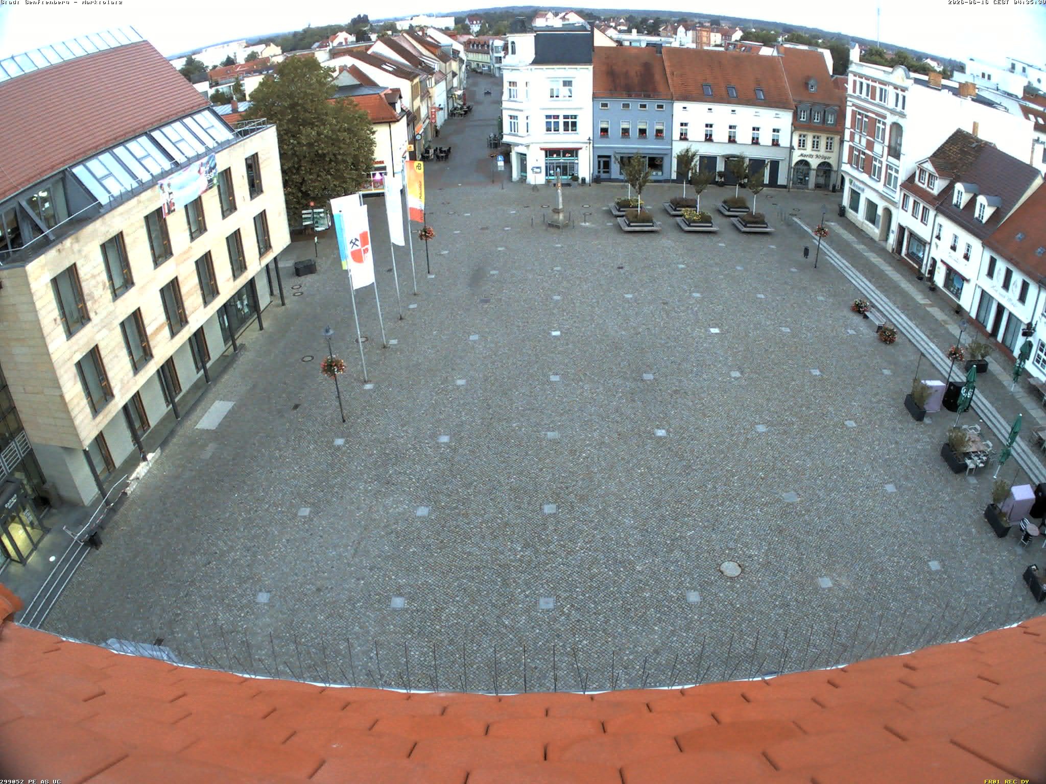 Archiv Foto Webcam Senftenberg Stadtzentrum