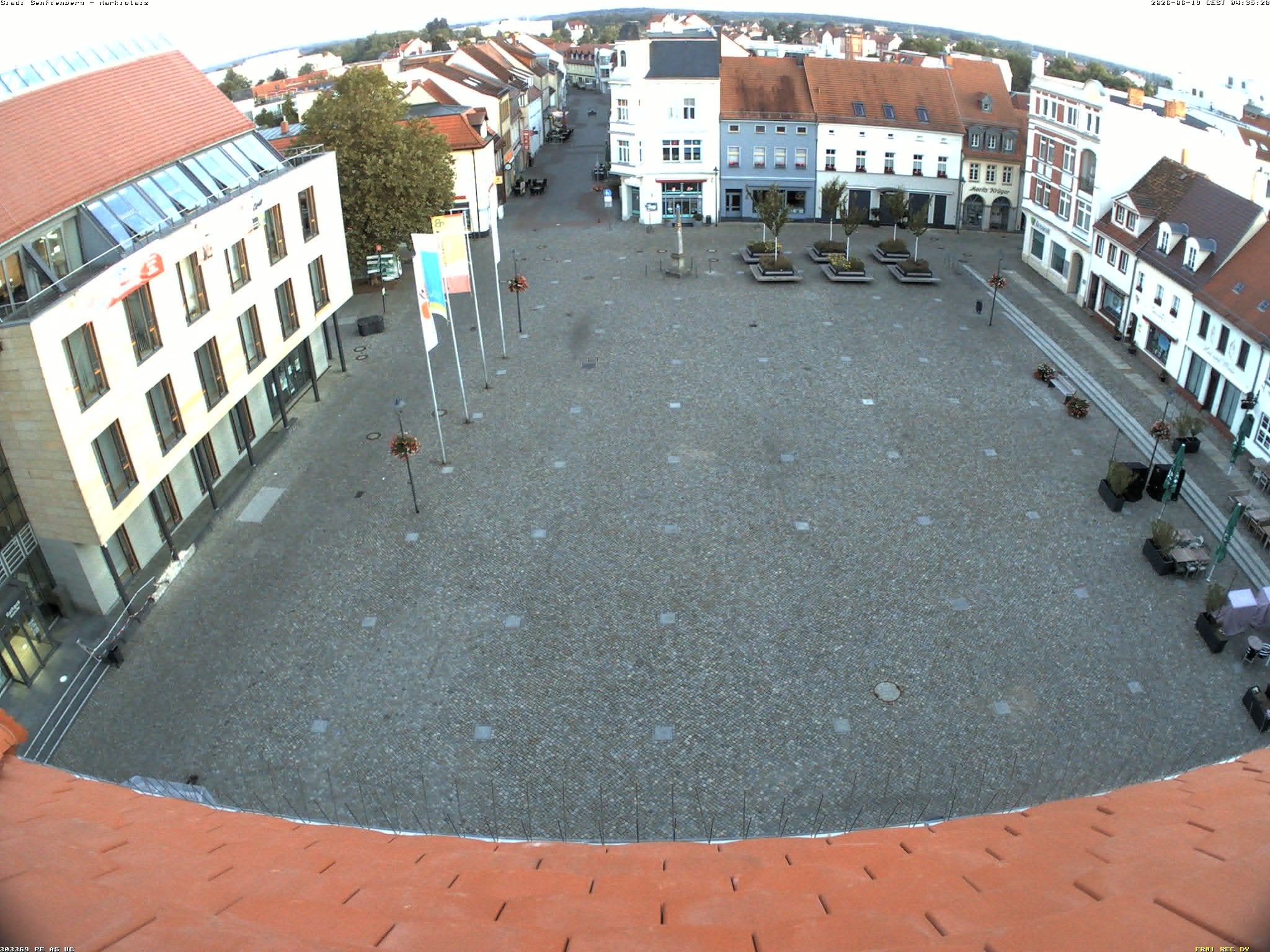 Archiv Foto Webcam Senftenberg Stadtzentrum