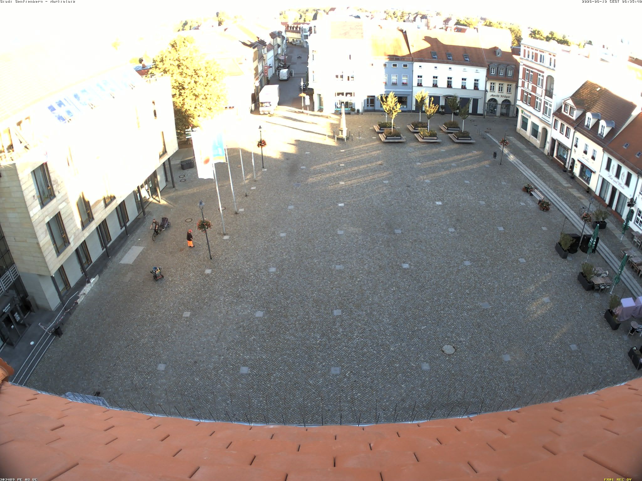 Archiv Foto Webcam Senftenberg Stadtzentrum